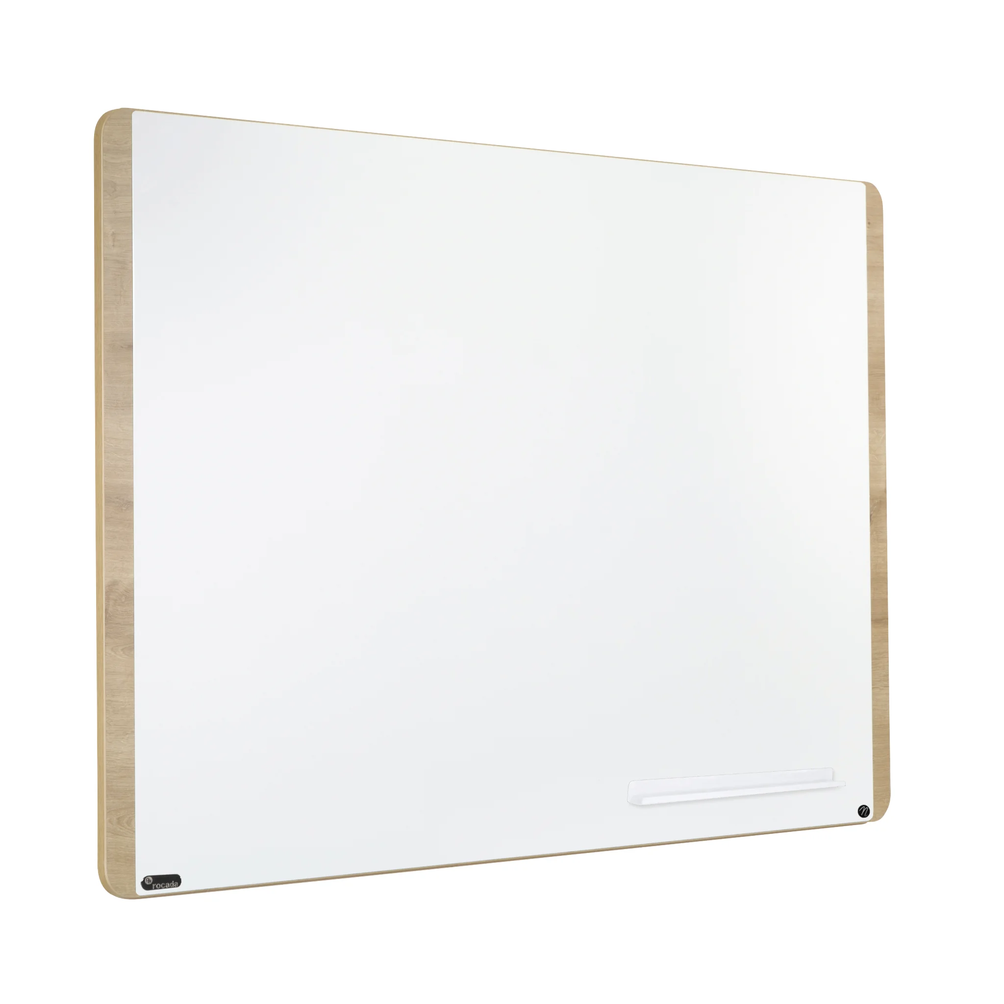 whiteboard, magnetisch, rahmen, holz, markerablage