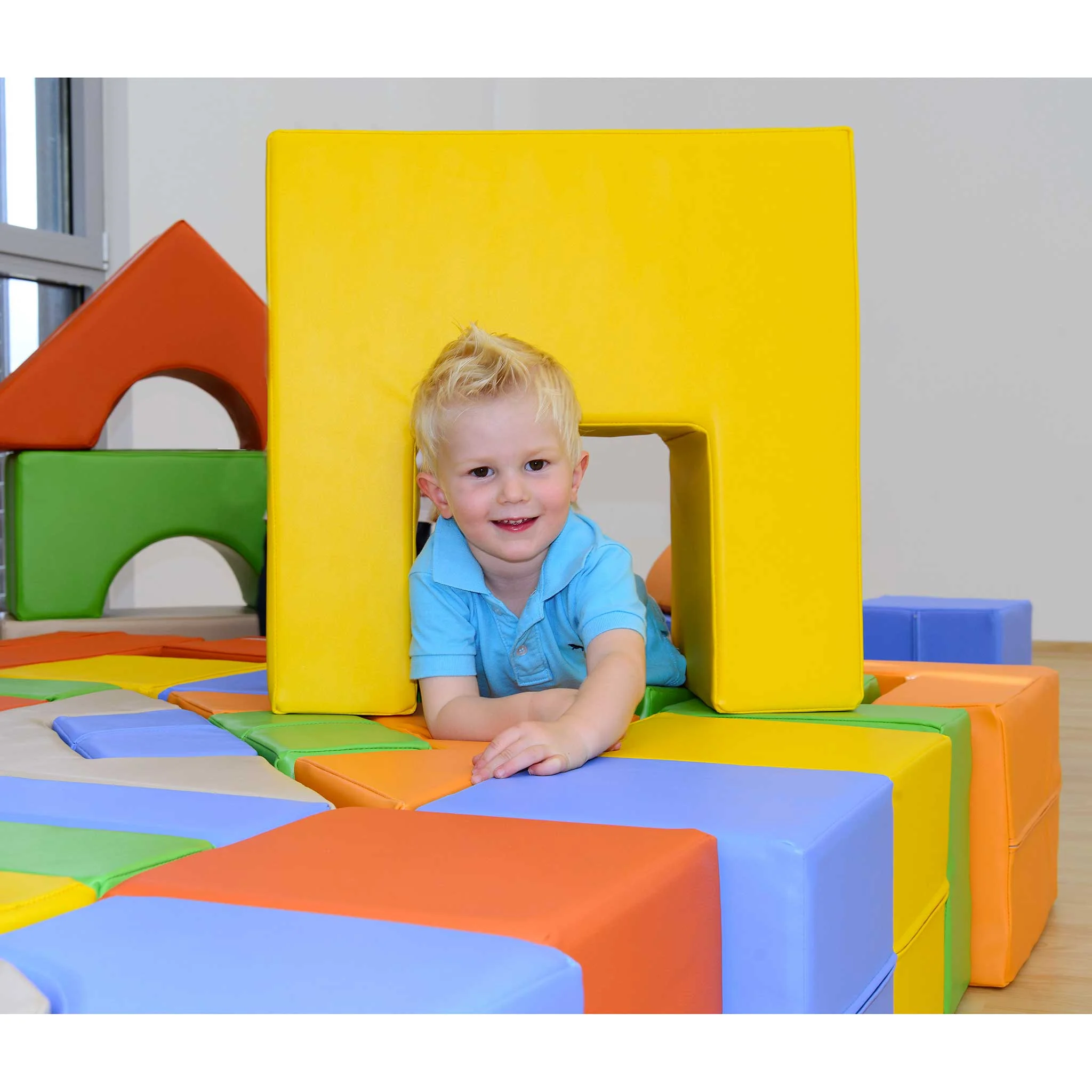 Kinder, Klemmbausteine, Softplay, Puzzlematte, Spielset