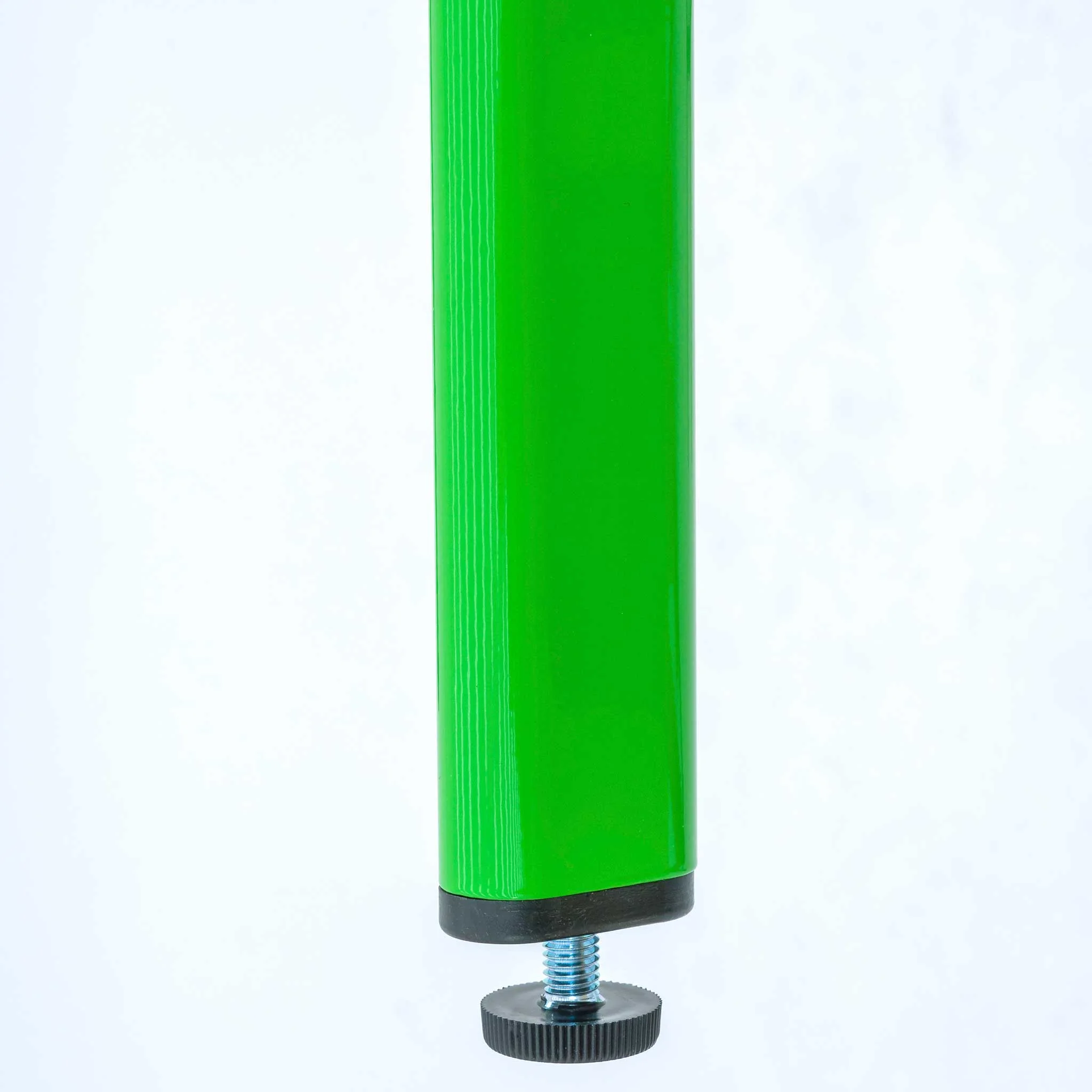 grün, grüner Rohrtube, verstellbar Fuß, Sockel, Schraubknopf
