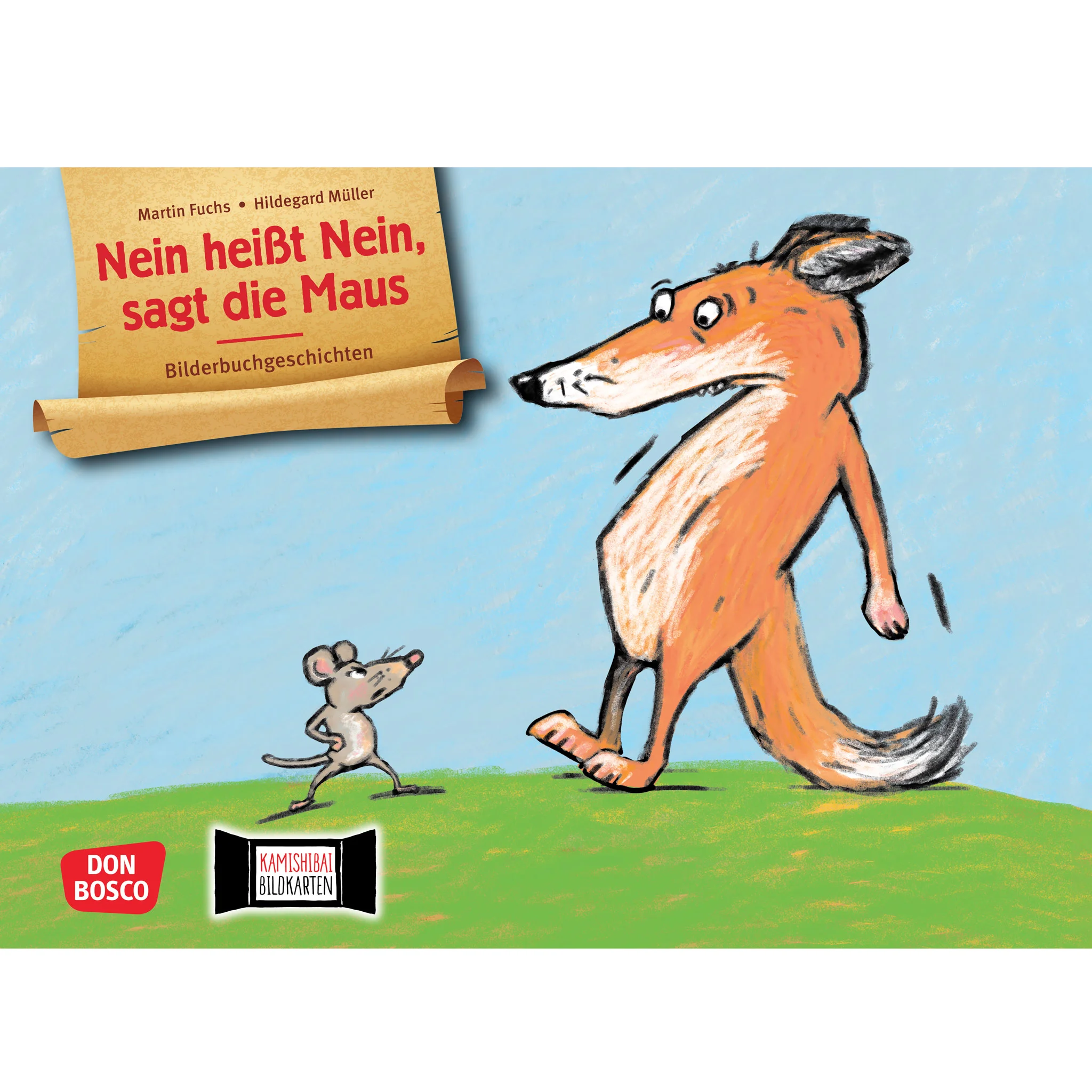 Kinderbuch, Bilderbuch, Maus, Wolf, Illustration