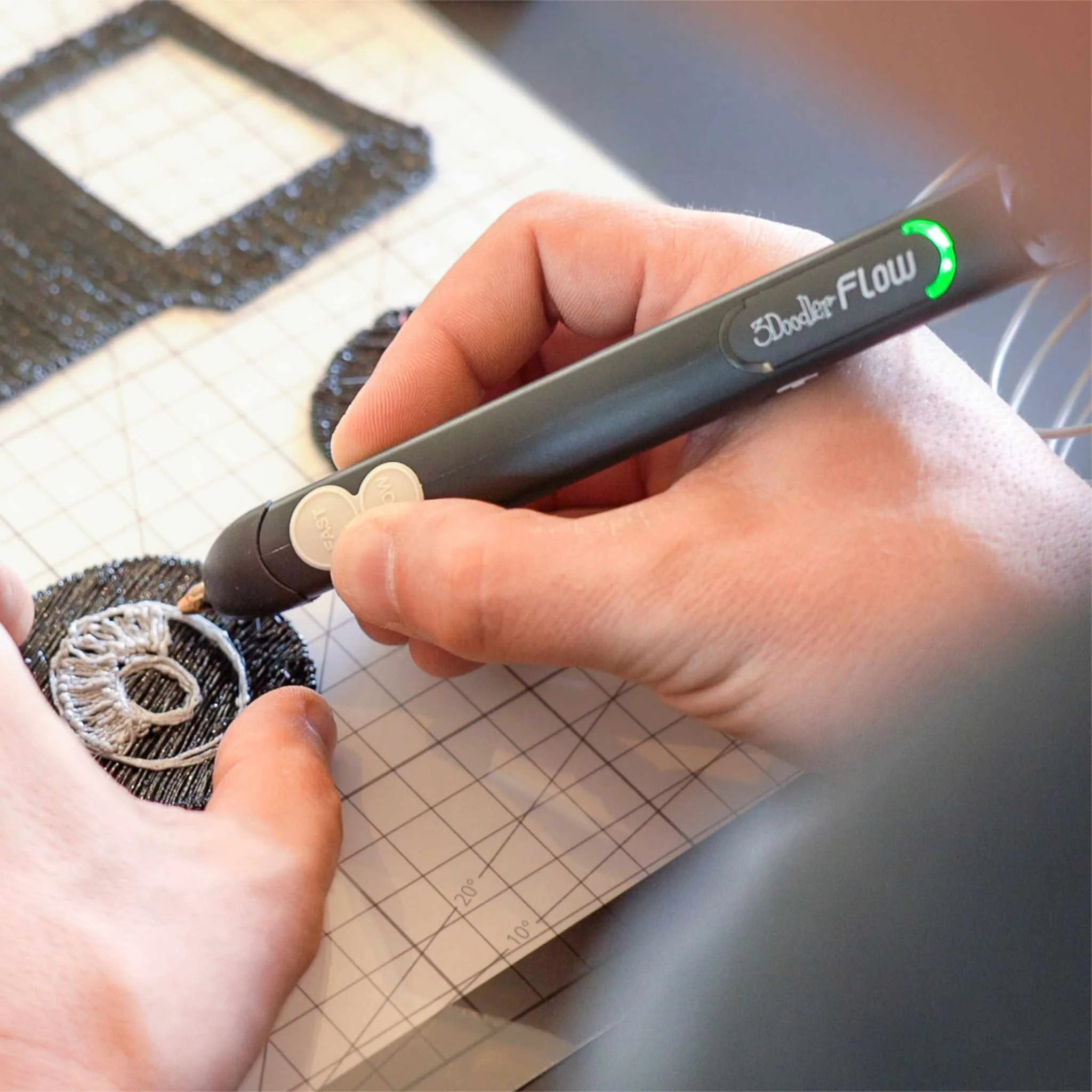 3D Stabler Flow, 3Doodler Flow, 3D pen, Filamentstift, Bastelwerkzeug