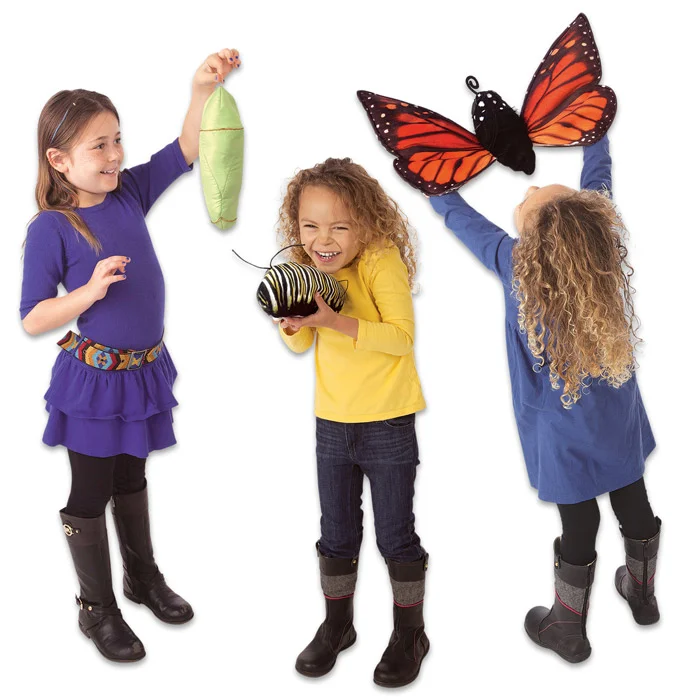 Kinder Spielzeug, Kuscheltiere, Kostüm, Bienenwesen Schmetterling, Kinderoutfit