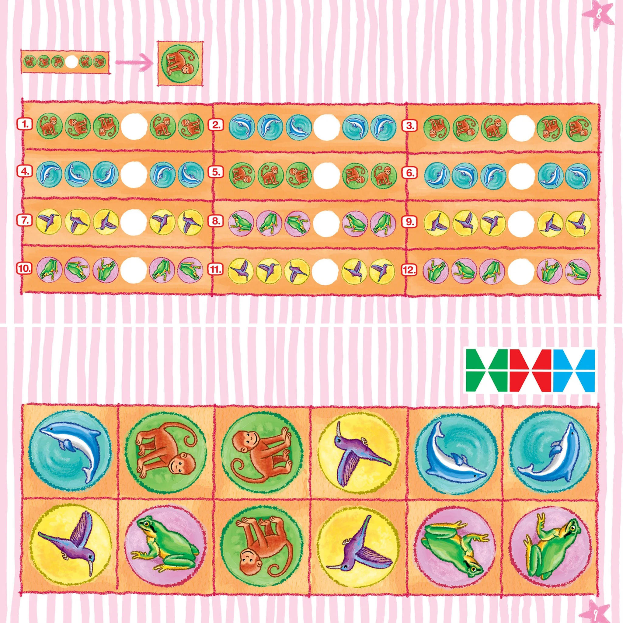 jigsaw, puzzle, karten, tiere, meerestiere