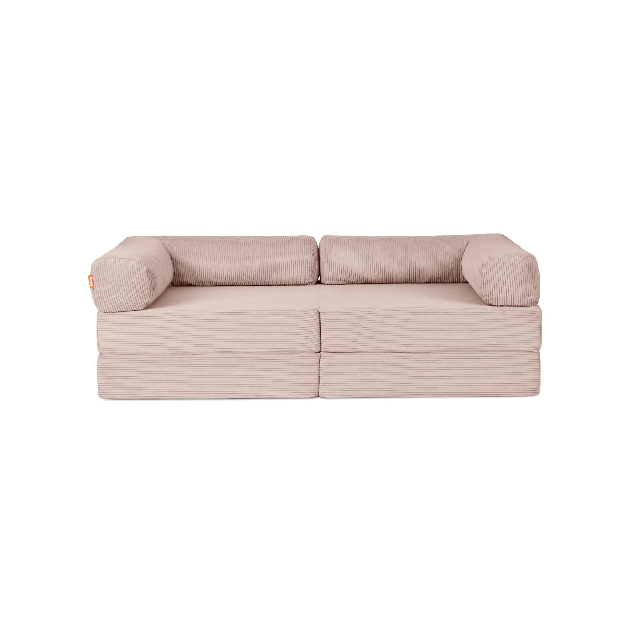 Sofa, Couch, Beige, Corduroy, Modular