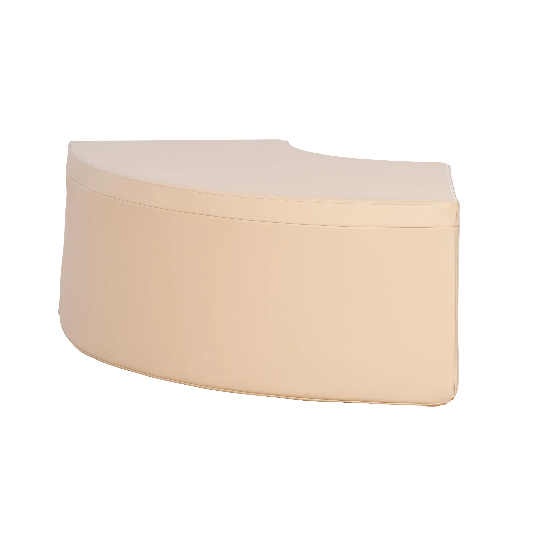 Sofa, Sesselbank, Beige, Ledersoft, Kunstleder