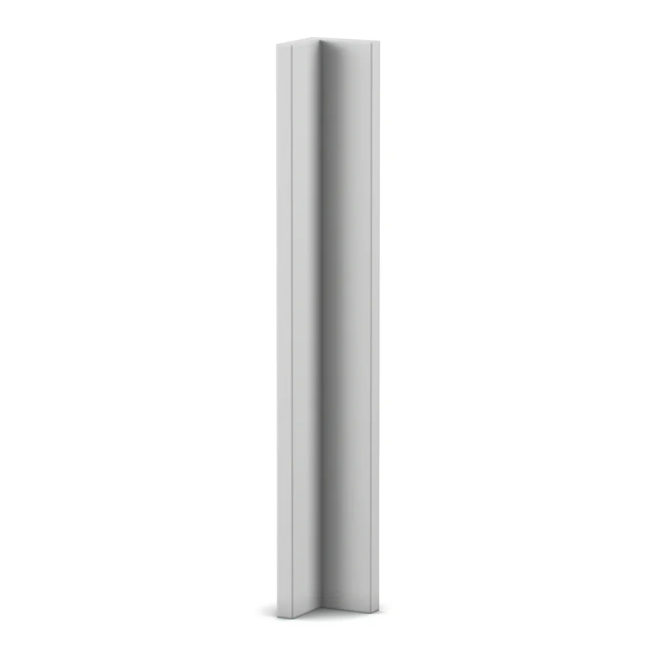 Erdanker, Wandprofil, Gehäuse, Aluminium, Ecke/Schiene