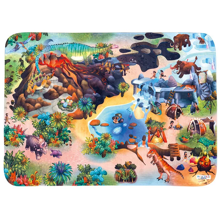 Kuscheligweicher Spielteppich, Dinosaurier