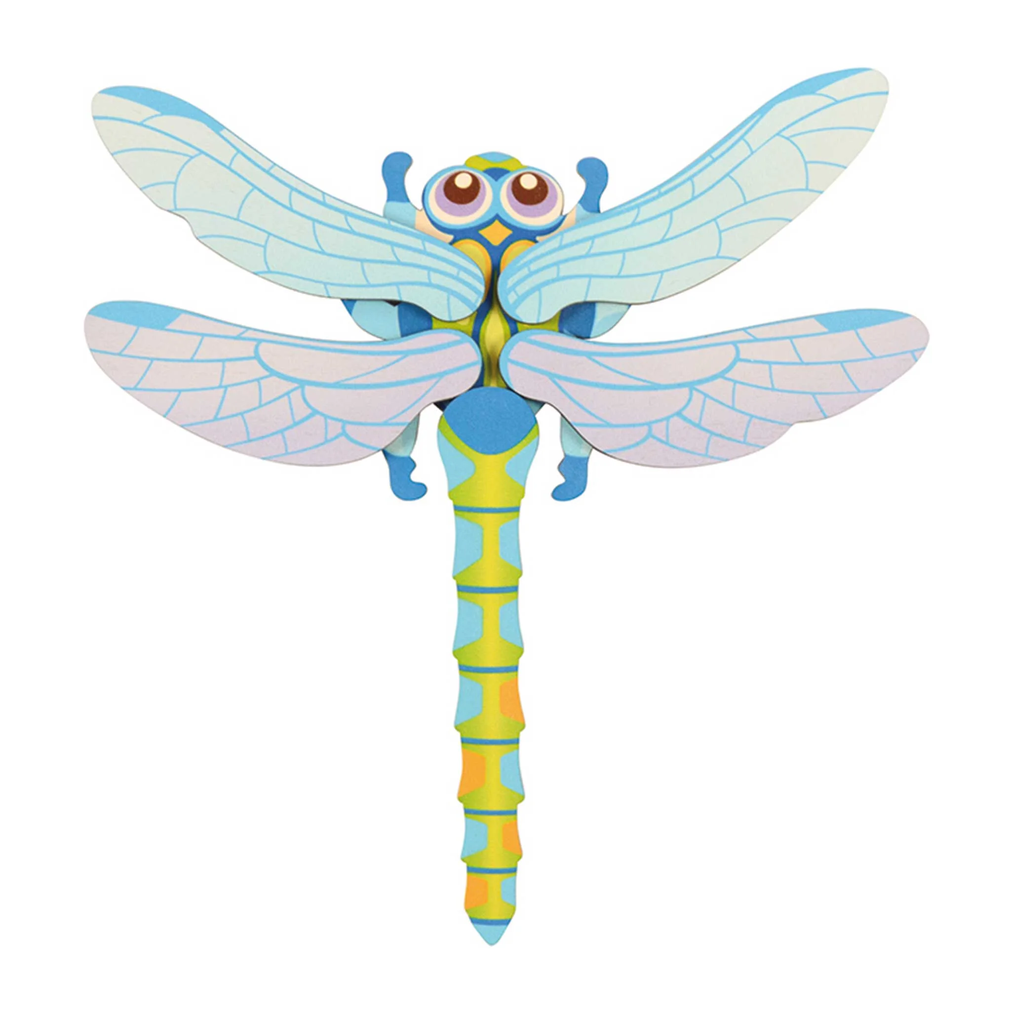Puppets, Schmetterlingsdragonfly, Stab, Dragonfly-Flügel, Bunter Griff