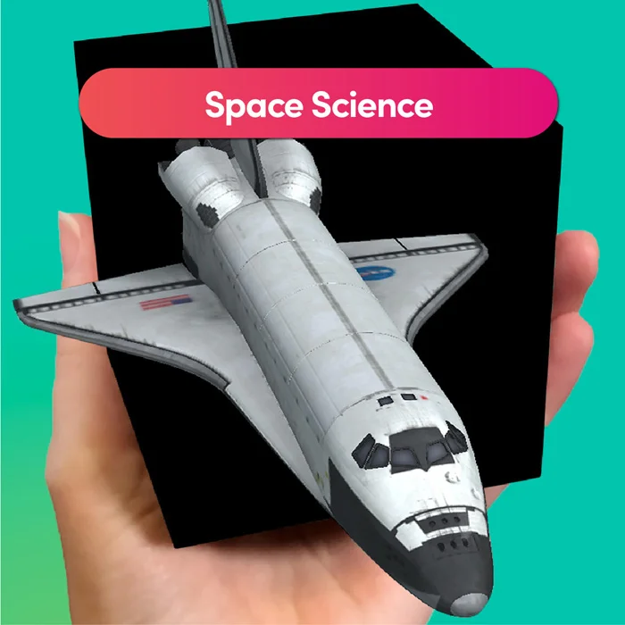 Raumfahrt, Raumschiff, Spielzeug, Modellflugzeug, Space Science