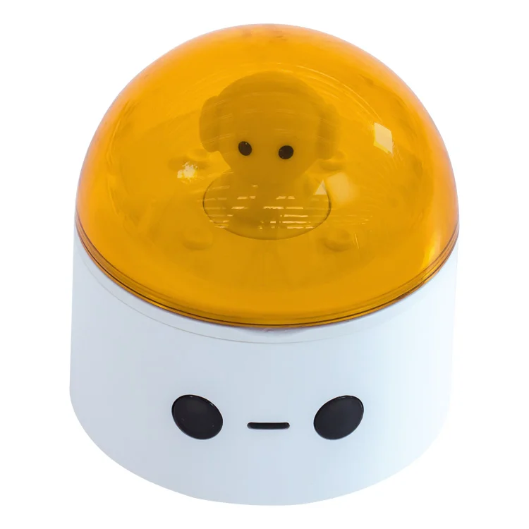 Kinderlampe, Nachttischlampe, Gelb, Sichelblende, Sprechblase