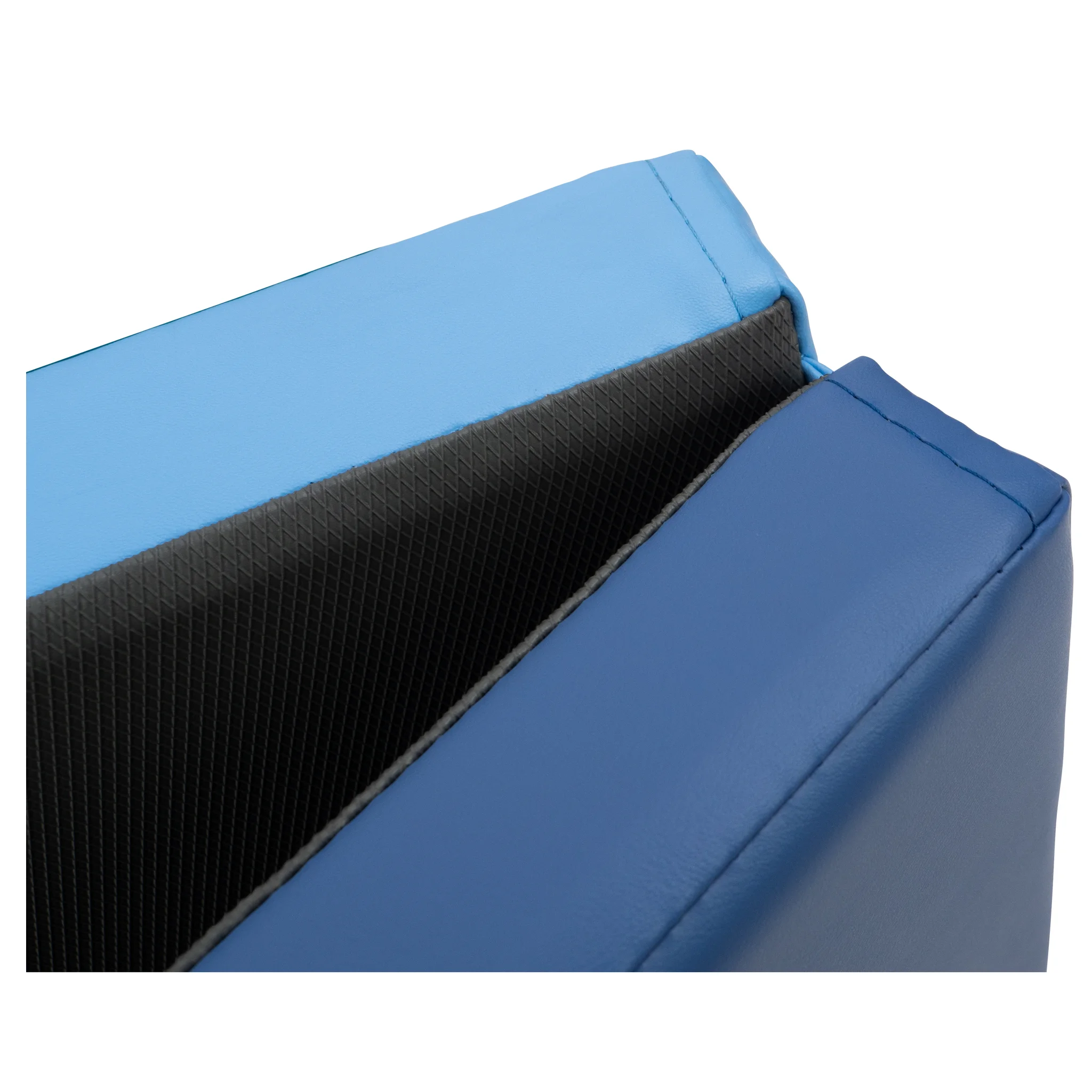 Pouch, Geldbörse, Blau, Gefaltet, Stoff