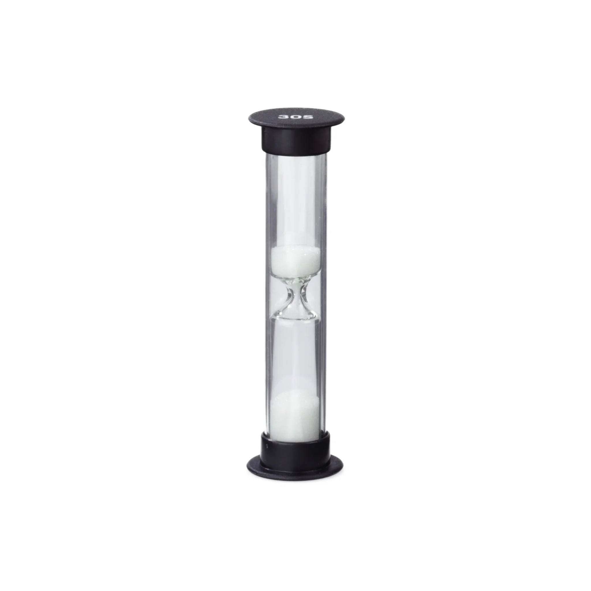 Stundenglas, Sanduhr, Timer, Glasrohr, weißer Sand