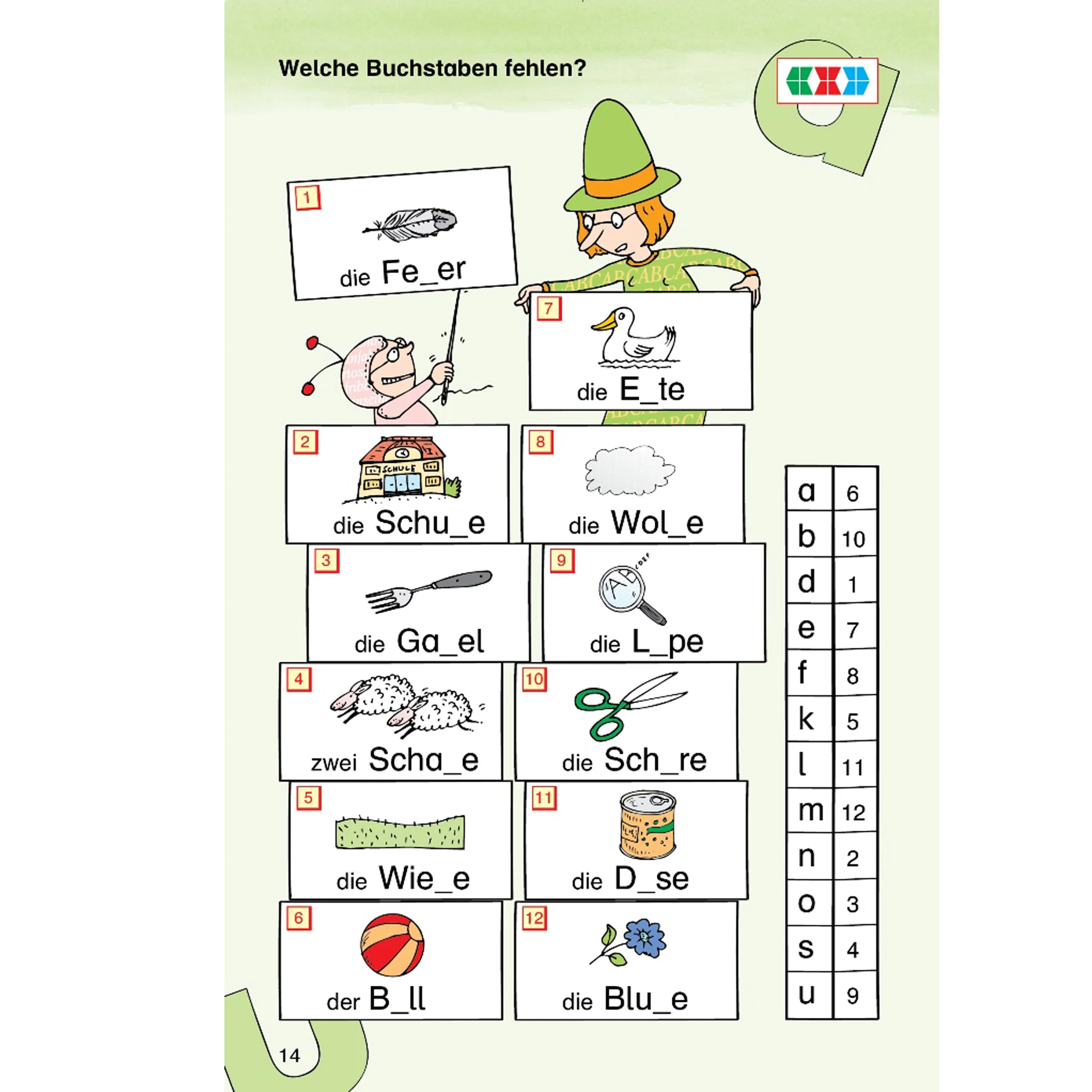 Sandkasten, Schule, Wolke, Schere, Ball
