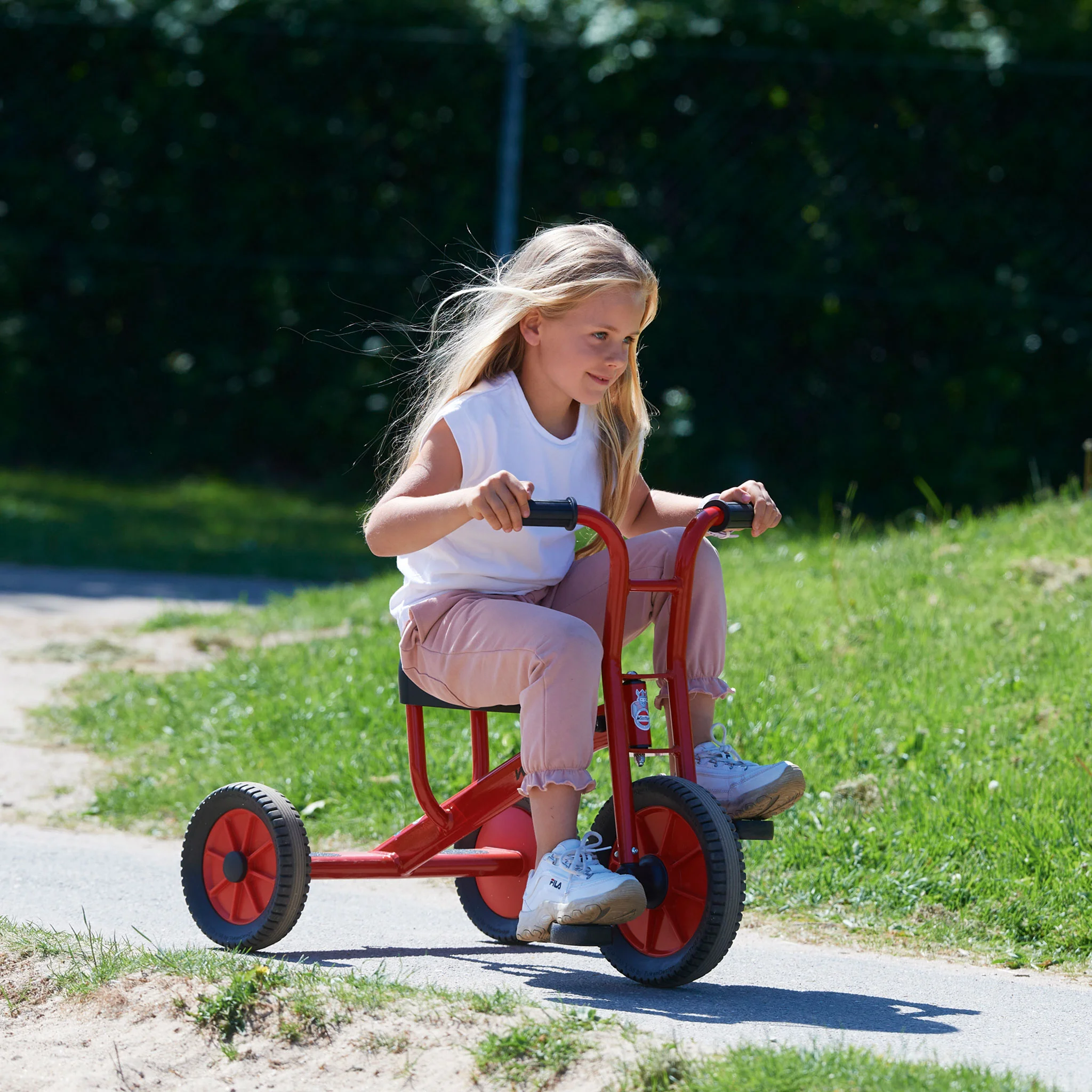 Trike, Dreirad, Kinderfahrzeug, rot, Outdoor-Spielzeug