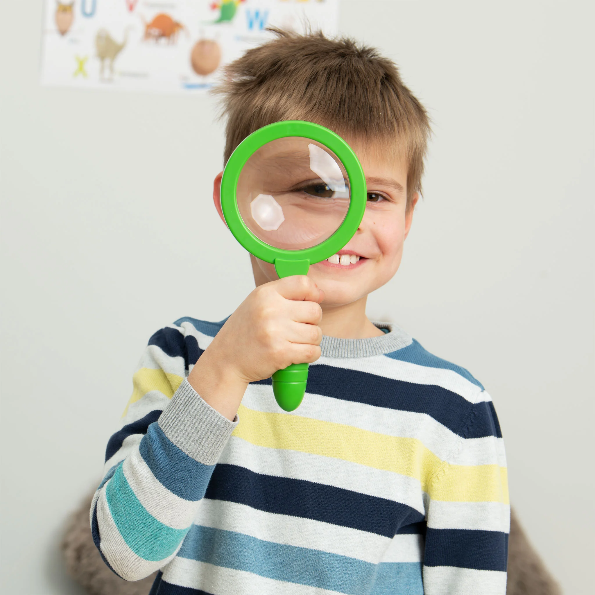 Spielzeug, Entdecken, Lupe, Kinder, Magnetbild