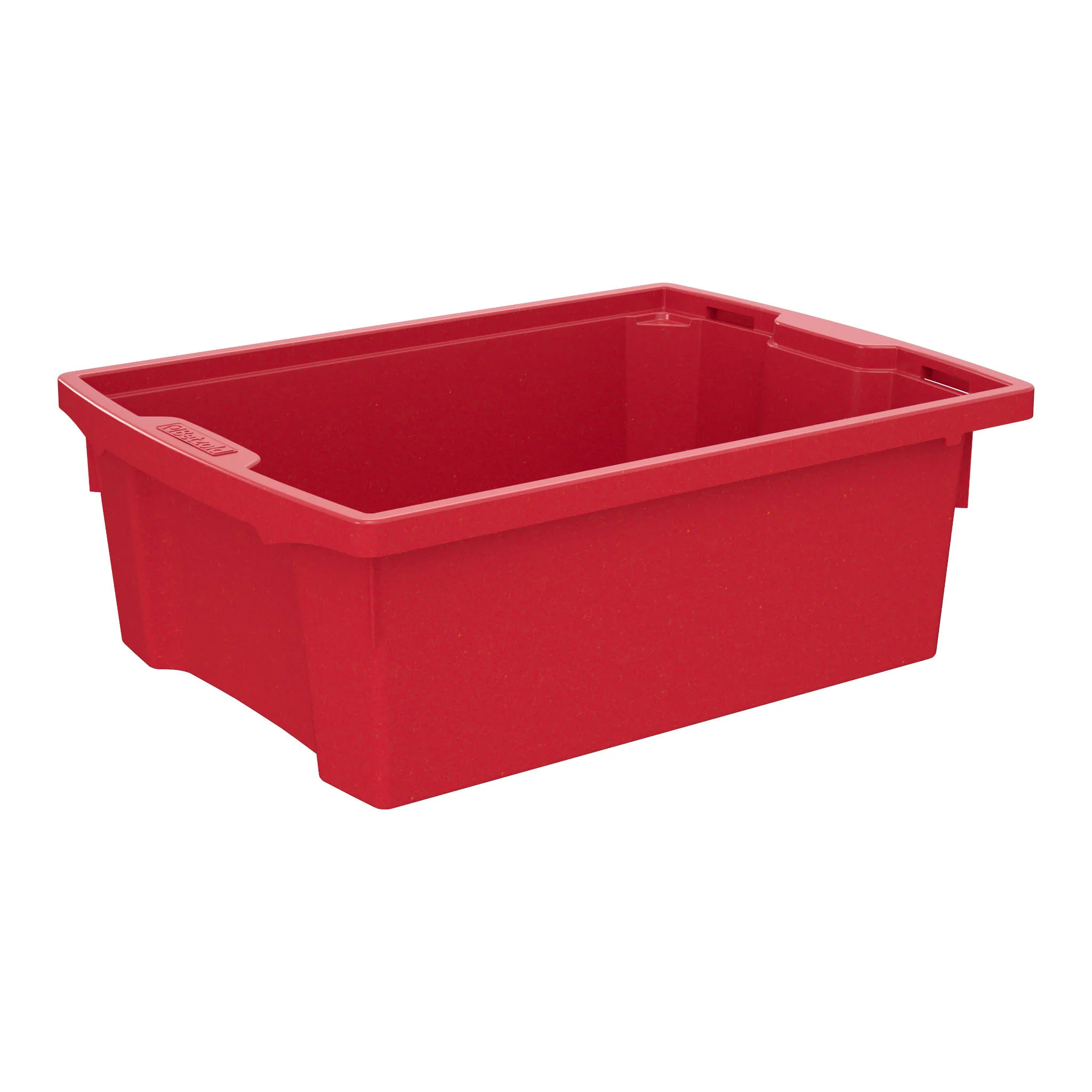 Kiste, Aufbewahrungsbox, Rot, Plastik, groß
