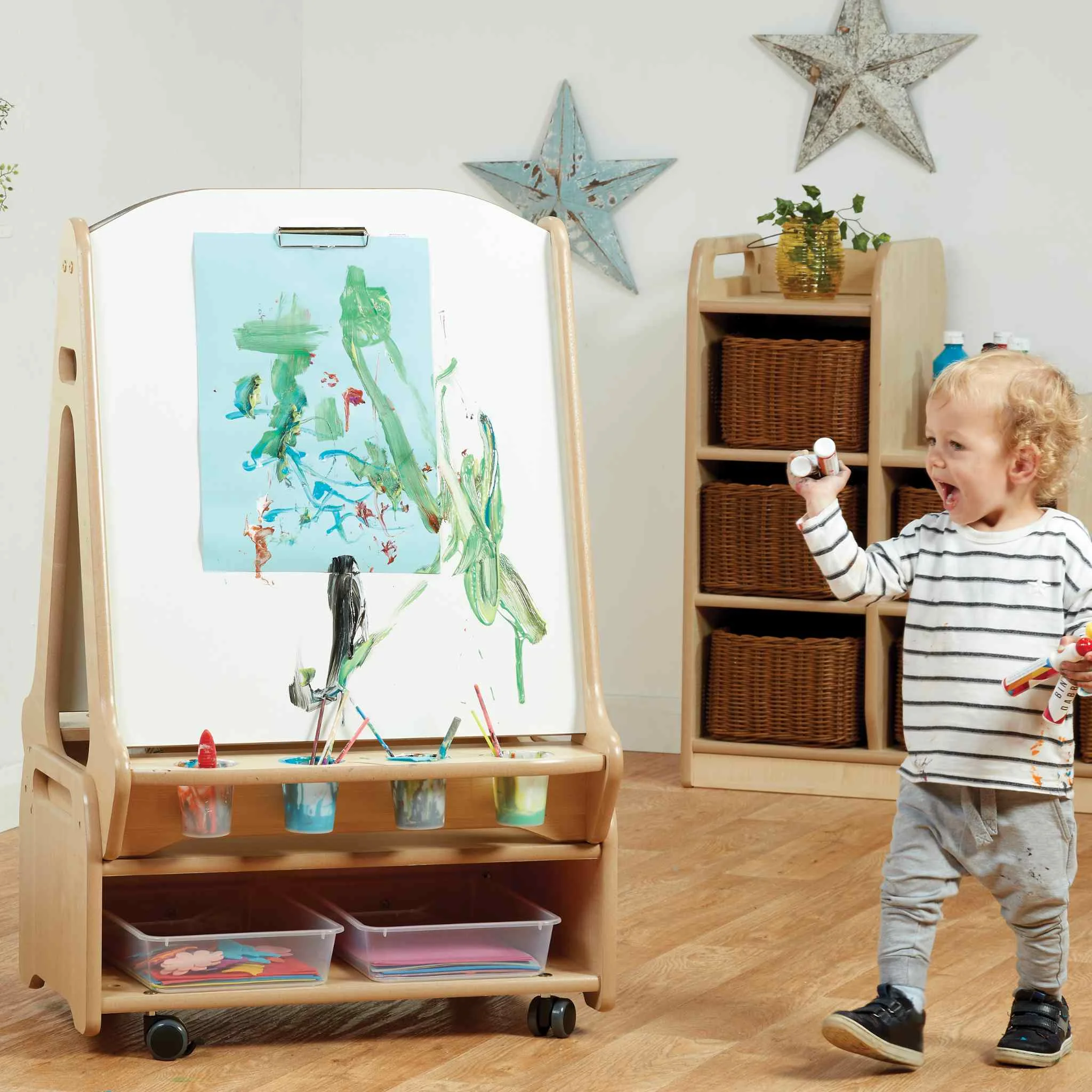 Kinder Mal-board, Kunst-Set, Farben, Kunstwerkzeuge, Kunststudio
