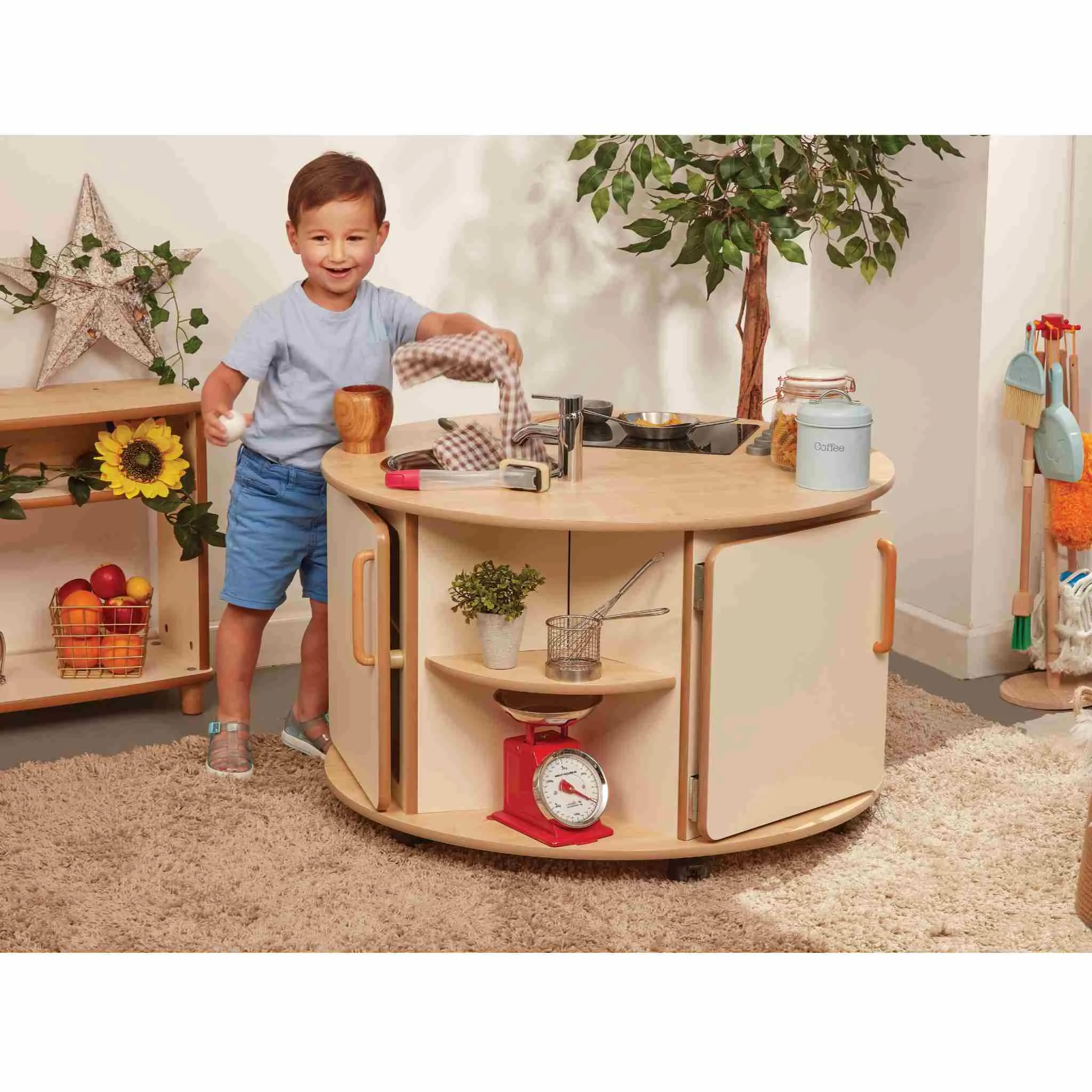 Küche Spielzeug, Holzküche, Kinderküche, Küchenspiel, Spielzeugtafel