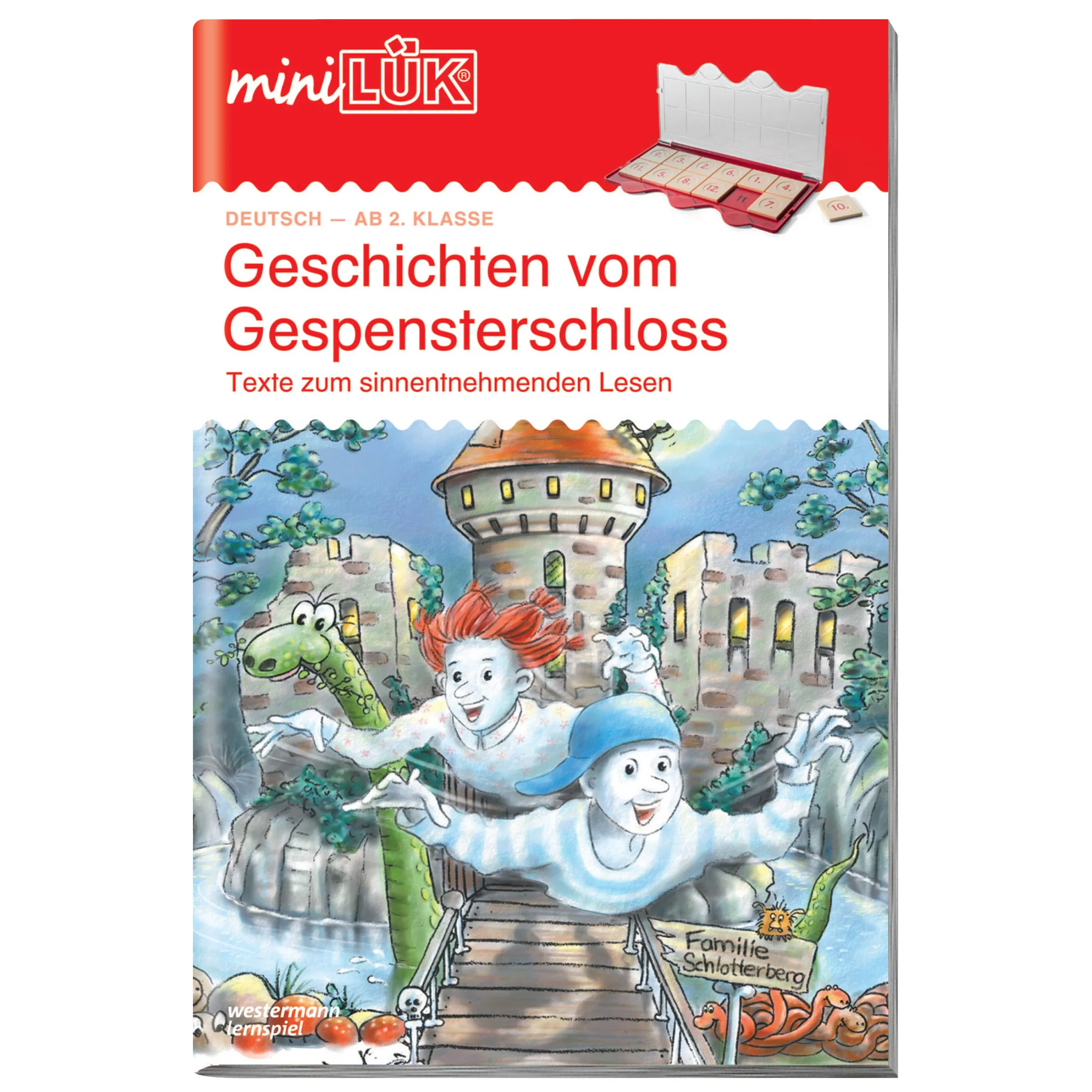 Kinderbuch, Lernspiel, Geschichtenbuch, Gespenstern Schloss, Roman?
