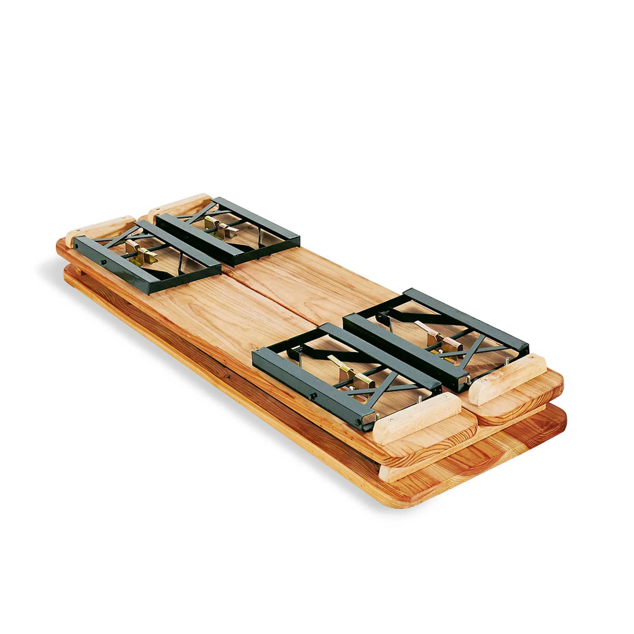 Holzschlitten, Schlitten, Kufen-Holz, Falt-Schlitten, Holzplatte