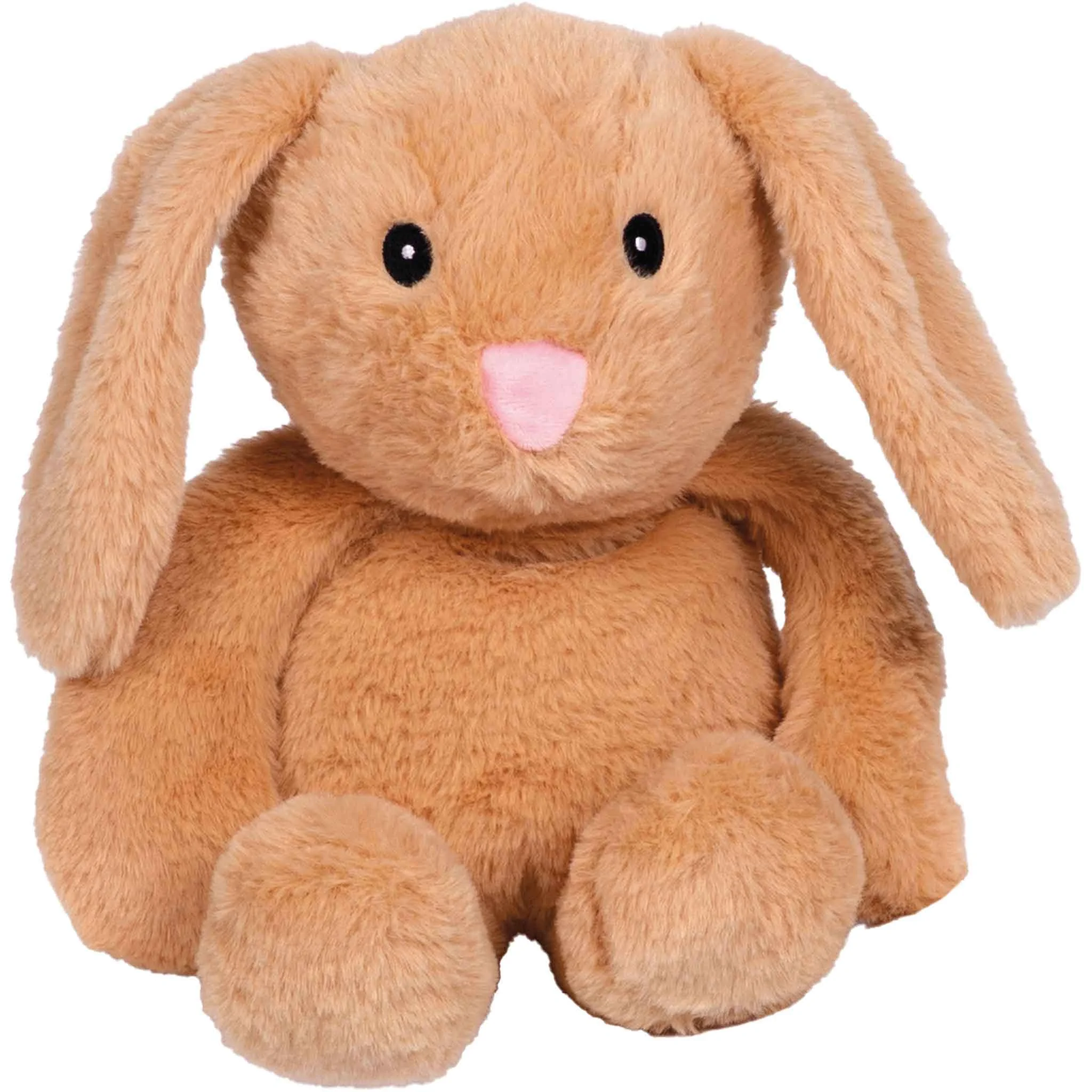 Plüsch, Hase, Stofftier, weiches Spielzeug, orange-braun
