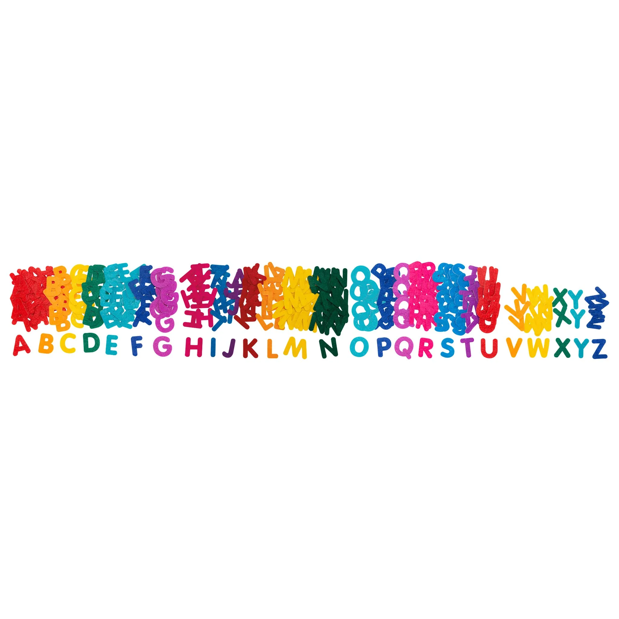 Alphabet, Buchstaben, bunt, Kreide/Crayons, Bildung