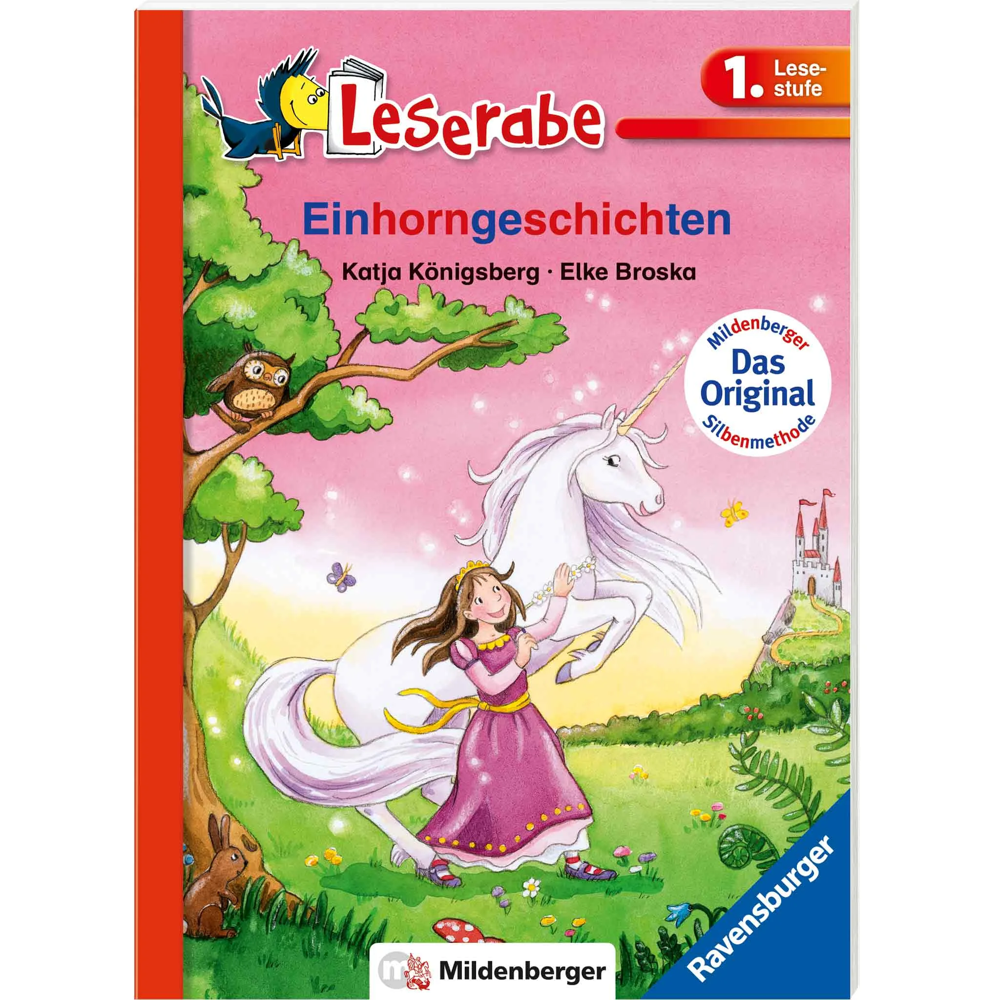Kinderbuch, Einhorn, Märchen, Pink, Klappbuch