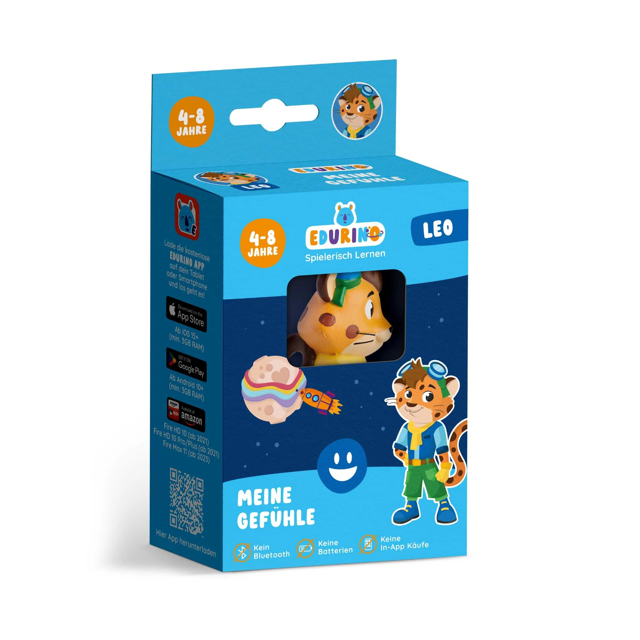 Spielzeugfigur, Tiger Figur, Lernspielzeug, Edurino, Boxed set