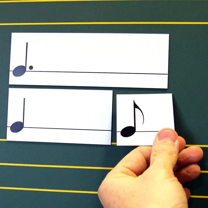 Musikalische Noten, Note, Notenblatt, Kartenpaar, Musikbildung