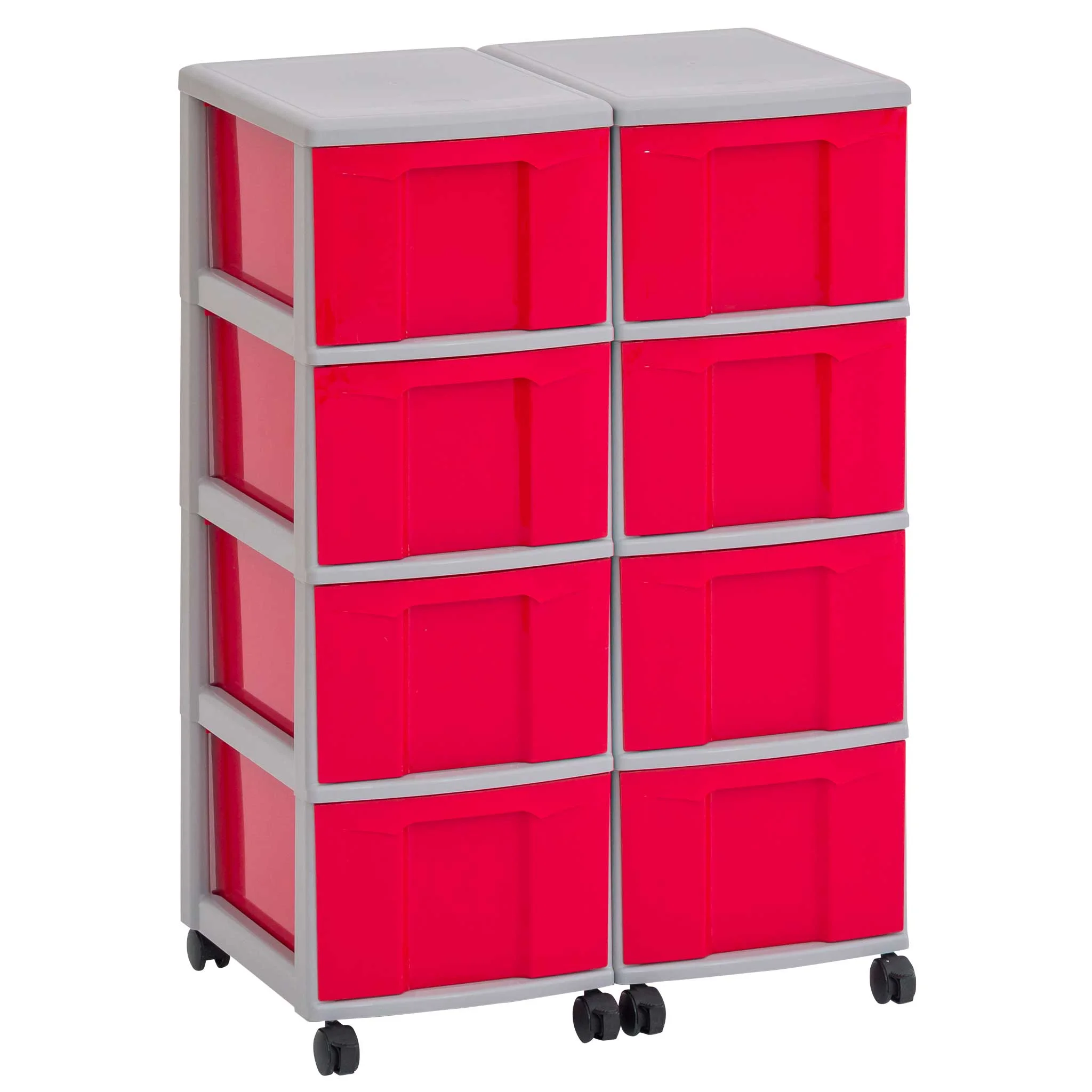 storage, organisieren, pink, turm, rollbar