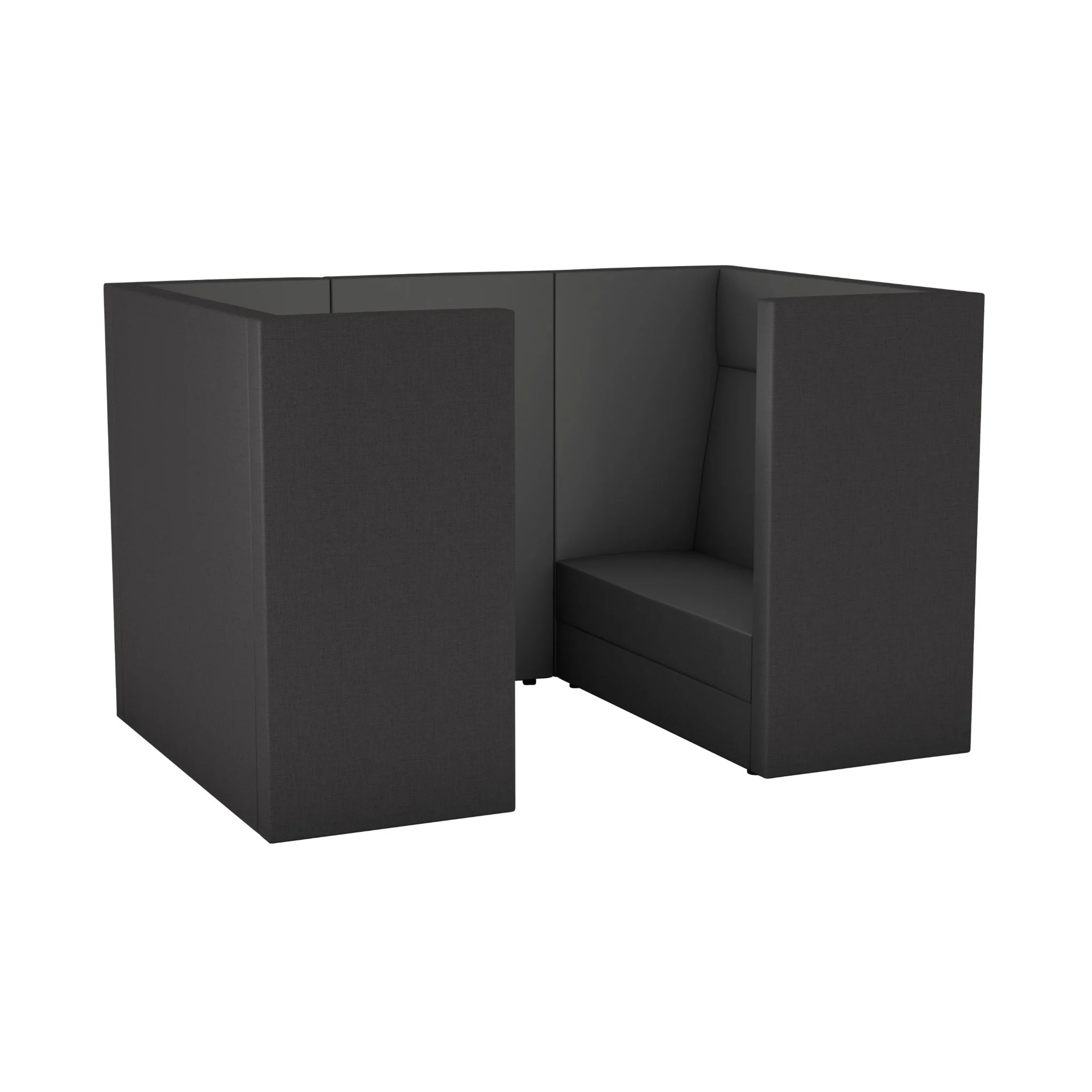 Sofa, Ecksofa, Schwarz, Sitzbank, Rahmen