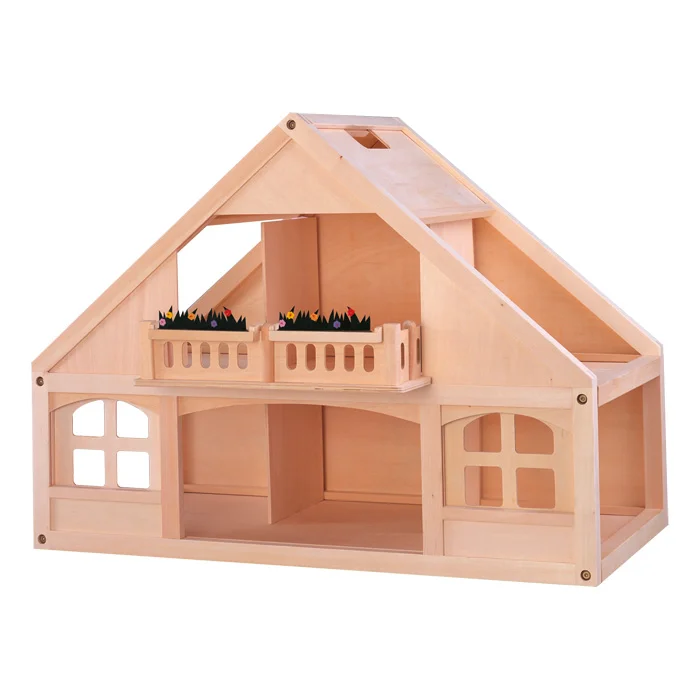 Holz-Puppenhaus