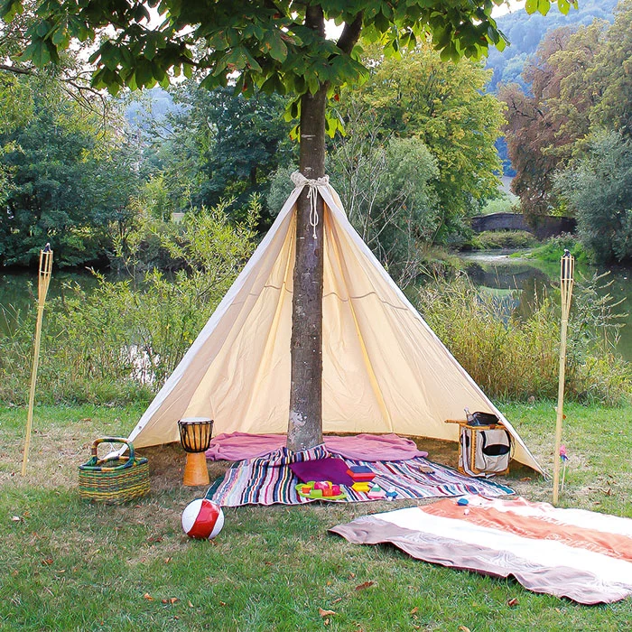 Tipi, Tipi Zelt, Camping, Outdoor, Decke