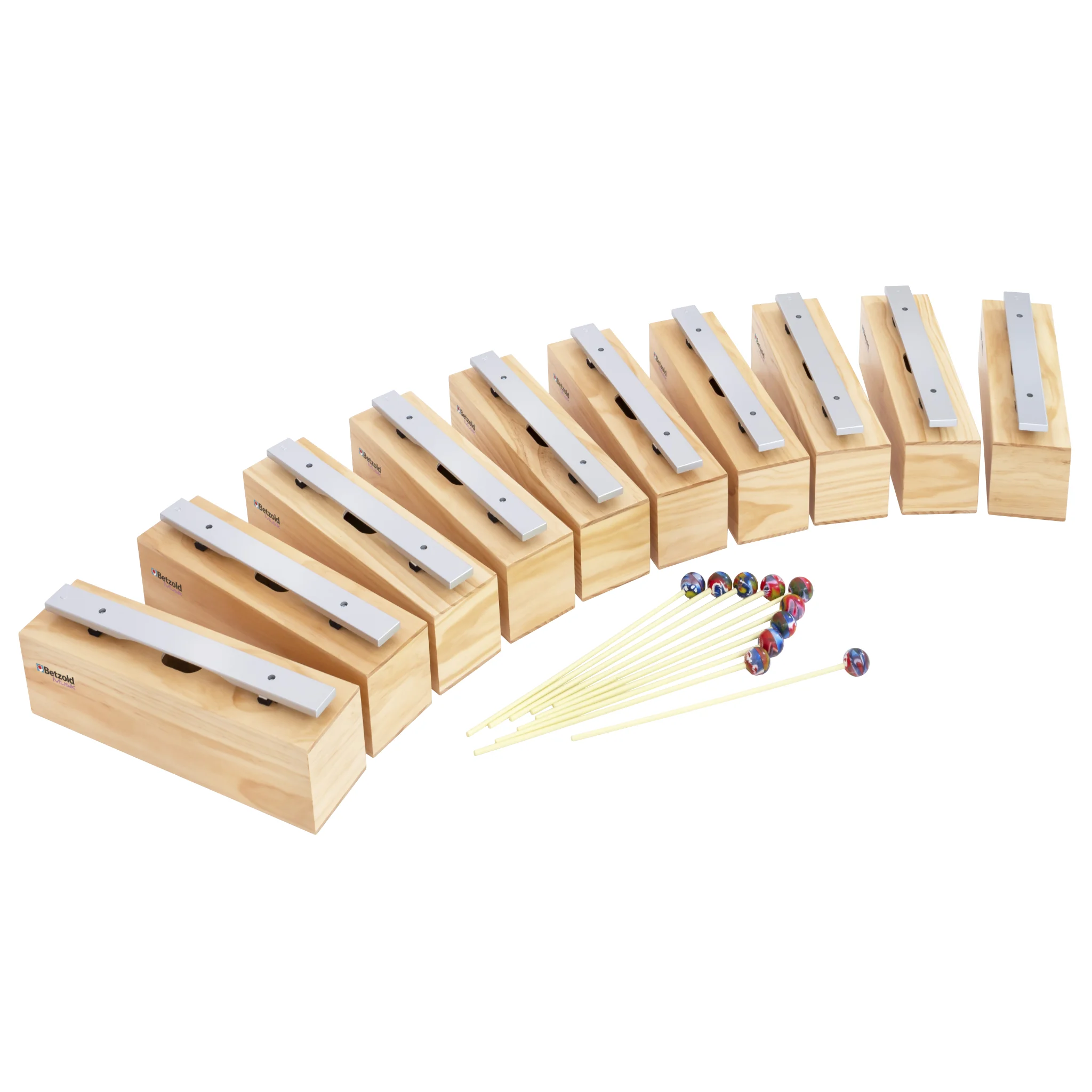 holzblock, xylophon, balken, schlägel-set, musikinstrument