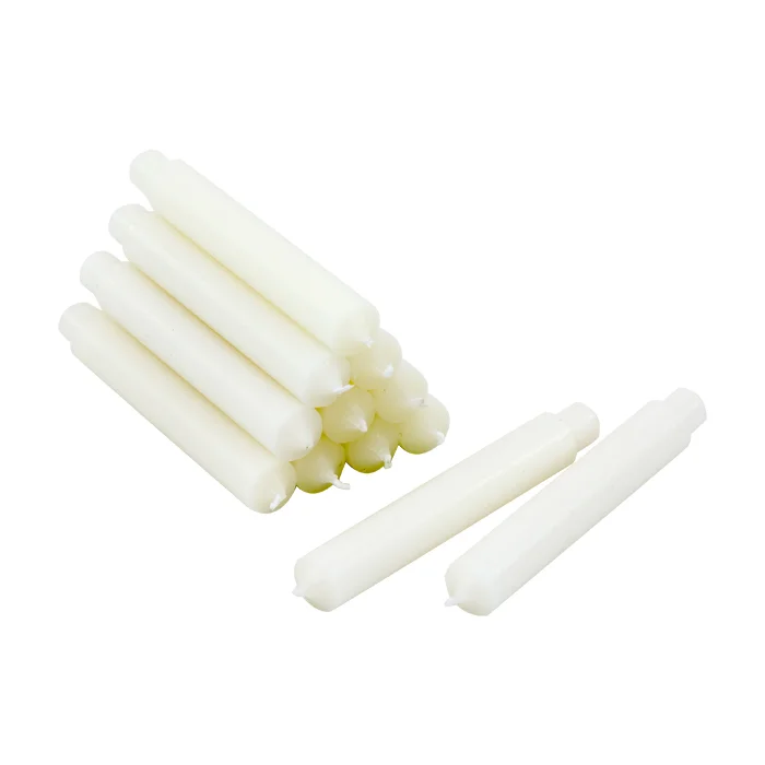 Stumpenkerzen, Wachskerzen, Kerzen weiss, Kegelformen?, Kerzenstücke