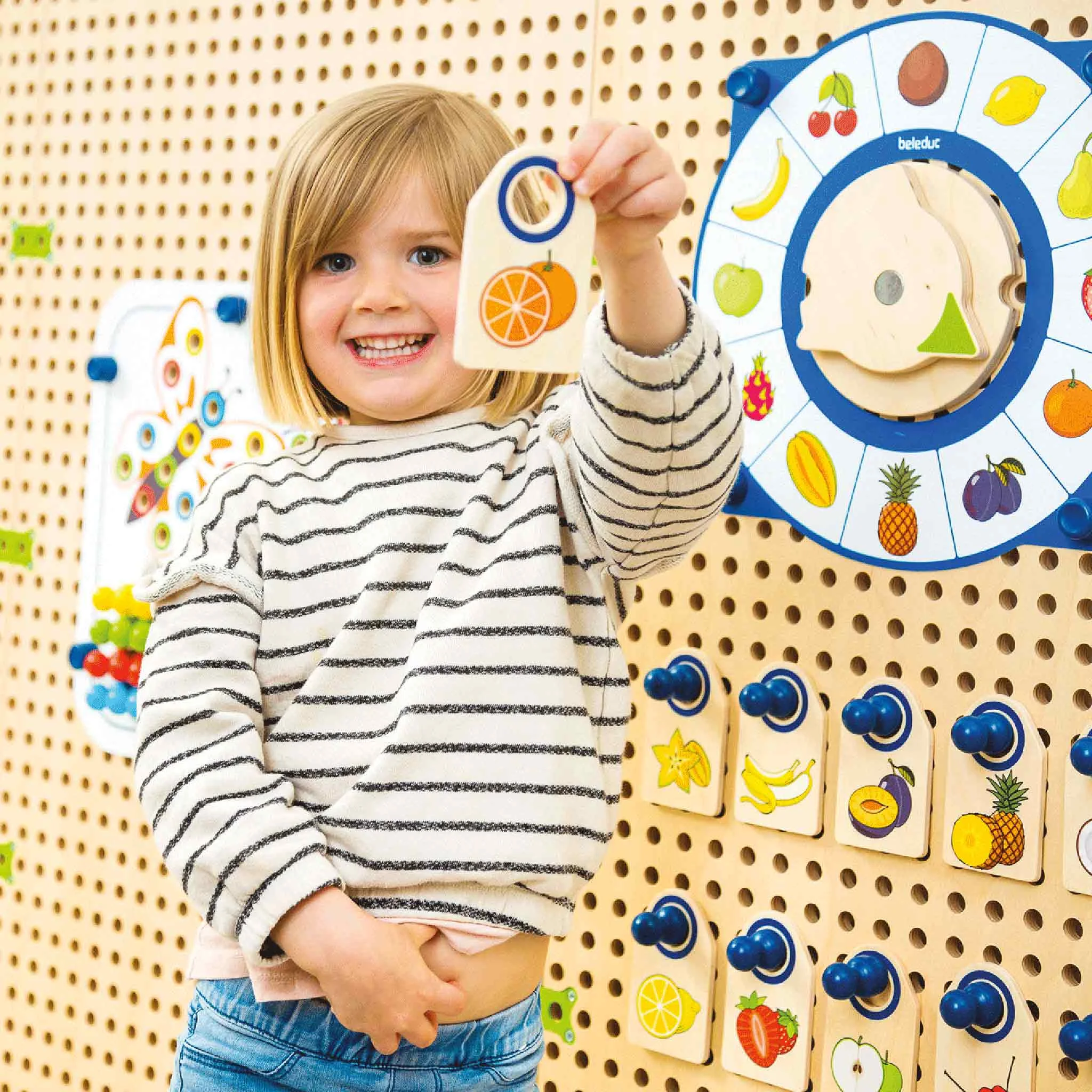 Kind, Spielzeug, Früchte-Puzzle, Lernspielzeug, Holzspielzeug