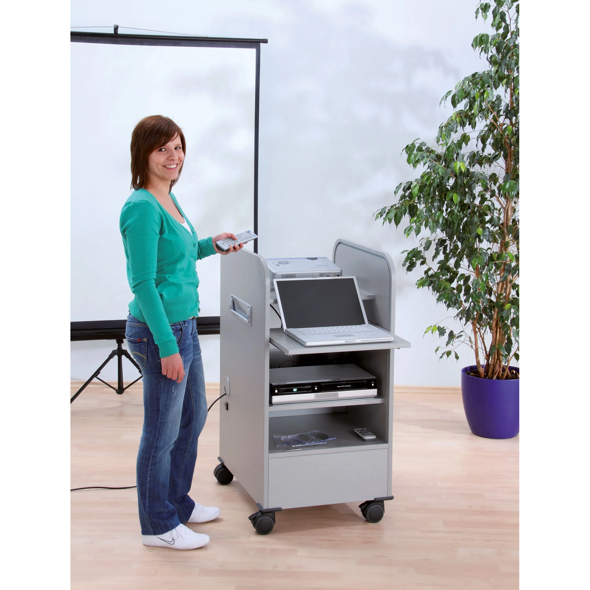 Kartenhalter, Laptop-Ständer, Serverschrank, Mobiles Mediensystem, Fernseher Zubehör