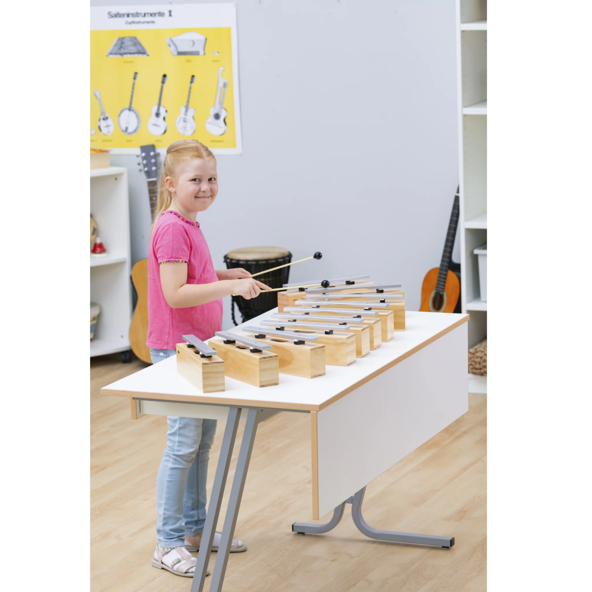 Kinderzimmer, Musikinstrumente, Schule, Tischmusikinstrument, Xylophon