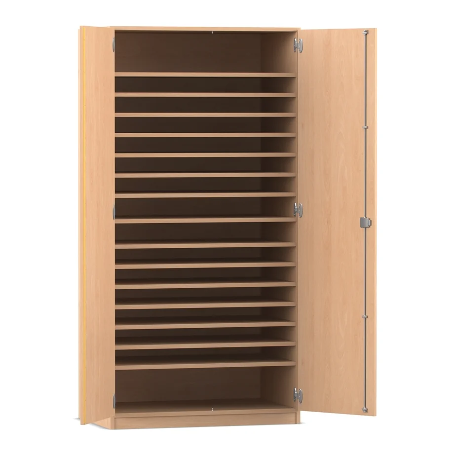 Bastelschrank Lars, Buche hell