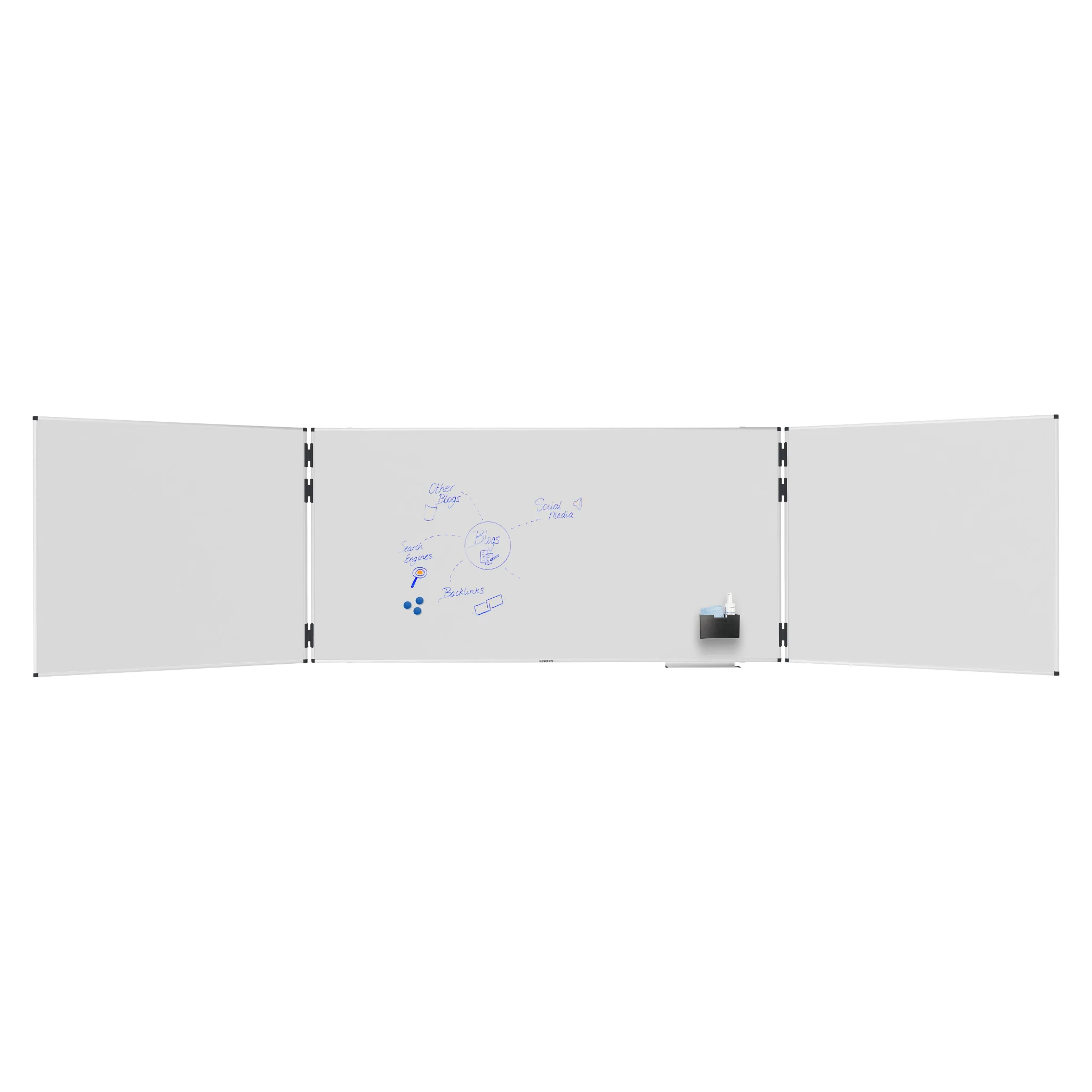 Whiteboard, Whiteboard Wandwall, Marker, Trockener-abrieb, Magnetische Tafel