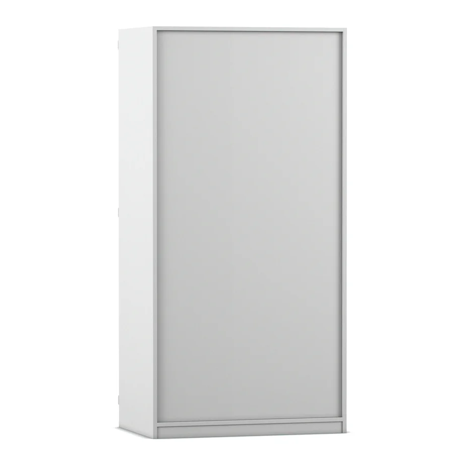 Schrank, Garderobe, Weiß, Schiebetür, PVC/Lamint?
