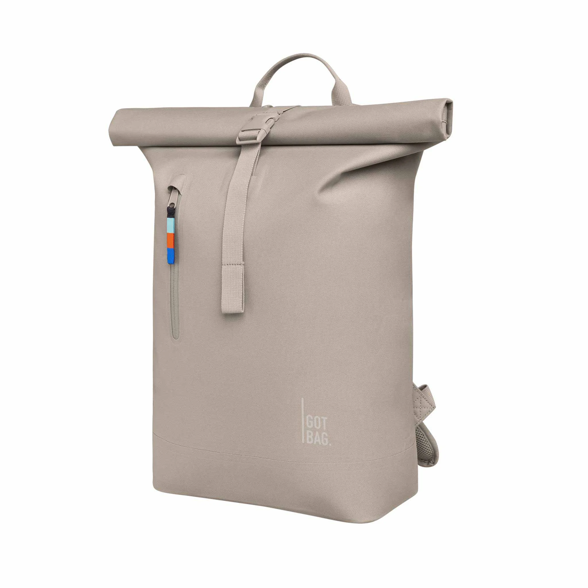 rucksack, Rucksack, Rolltop, wasserabweisend, beige
