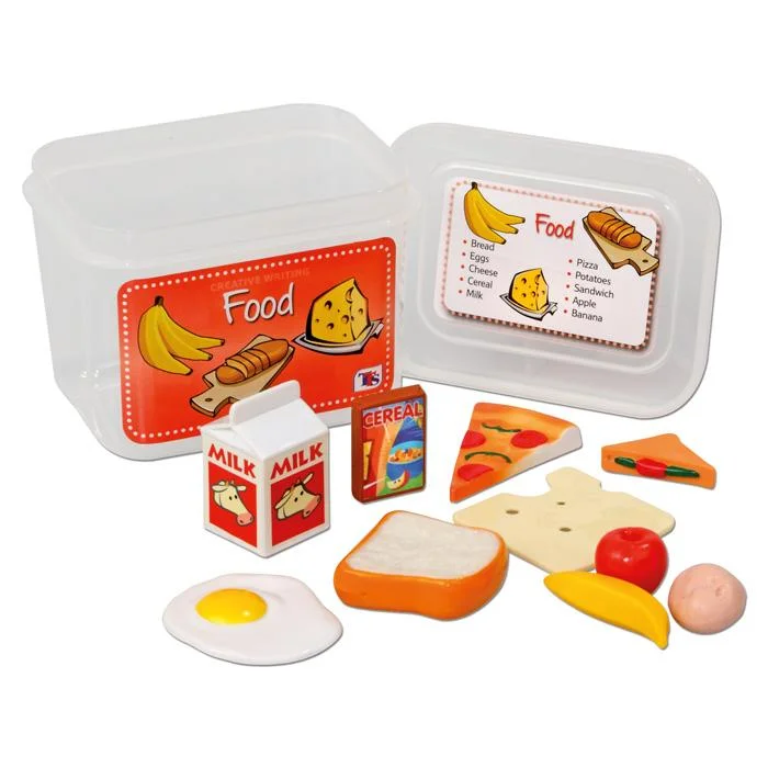 Spielzeug-Mahlzeiten, Kunststoff-Lunchtasche, Toy Food Set, Kaufspielzeug, Lebensmittel-Dekom