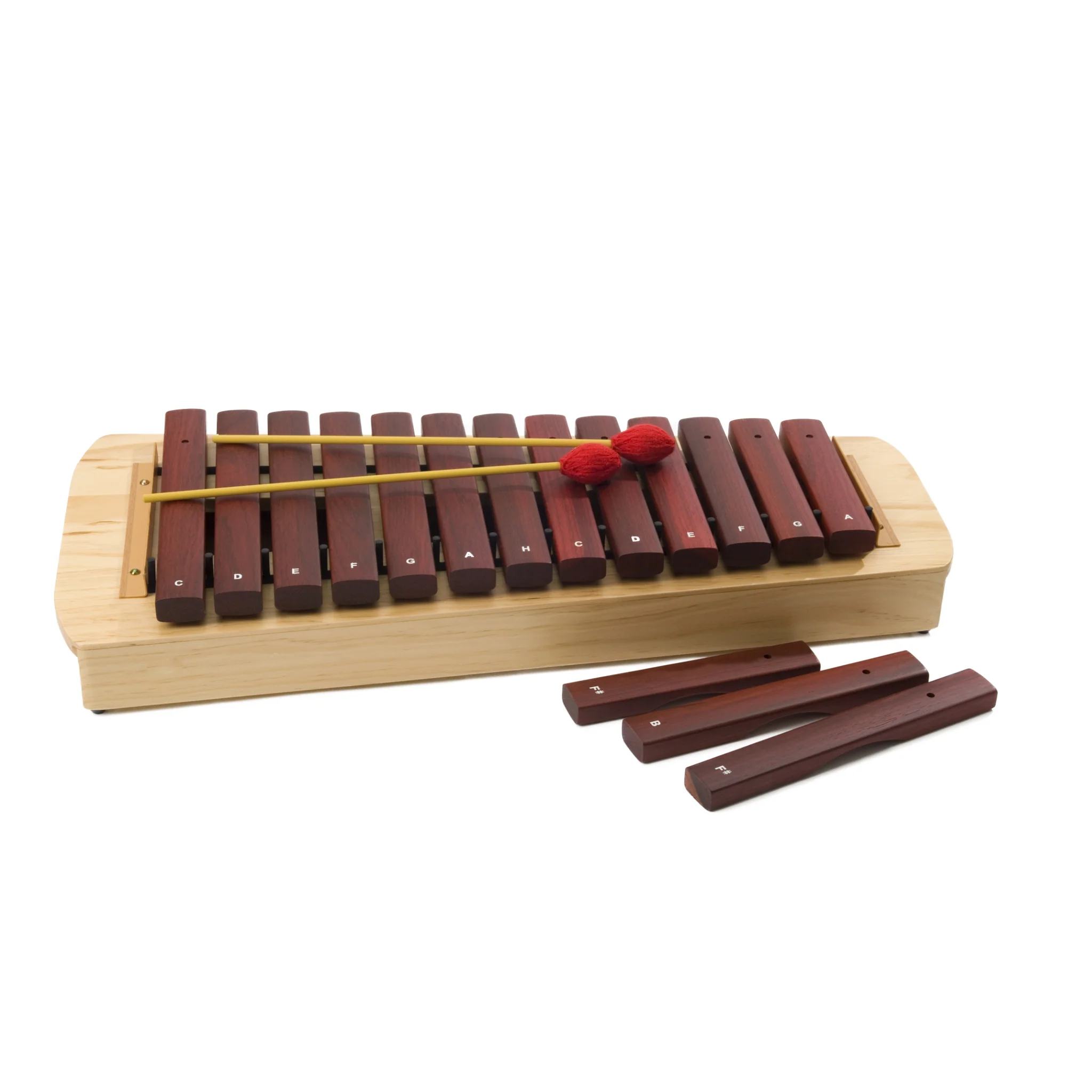 xylophon, Holz, Schlägel, Musikinstrument, braun