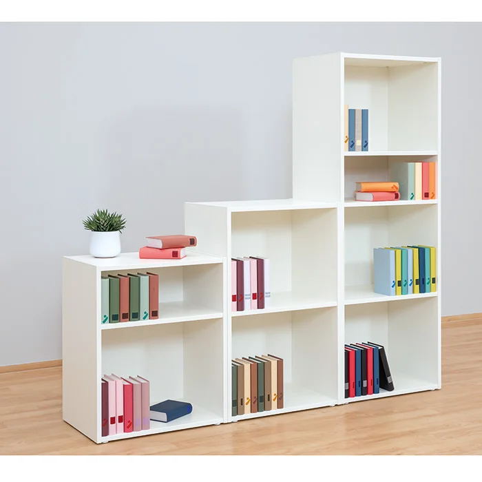 regal, regalsystem, weiße regale, bücherregal, offenes regalssystem