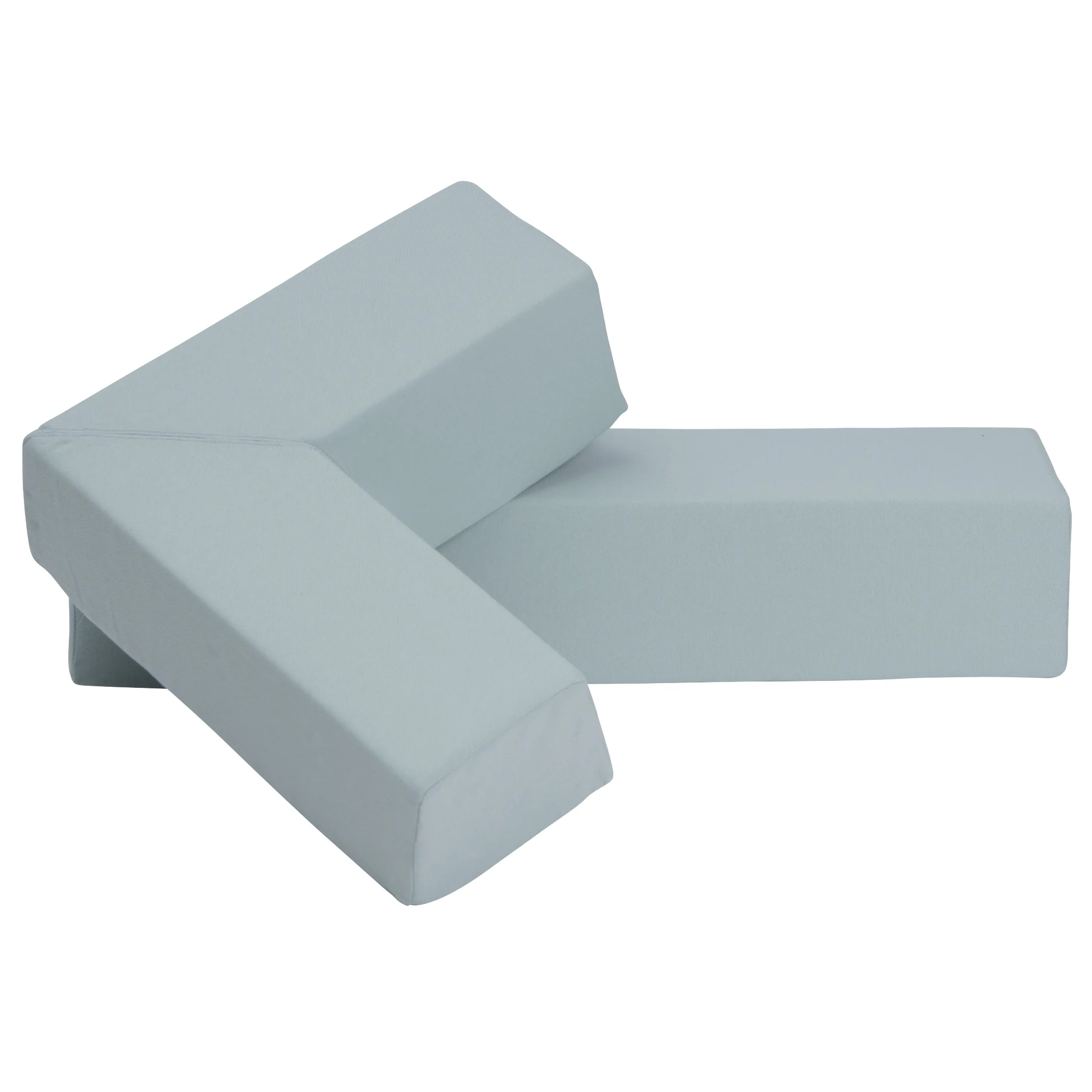Schaumstoffblöcke, Schaumkissenblöcke, Schaumstoff-Sofa-Unterstützungen, hellblau, weiche Blöcke