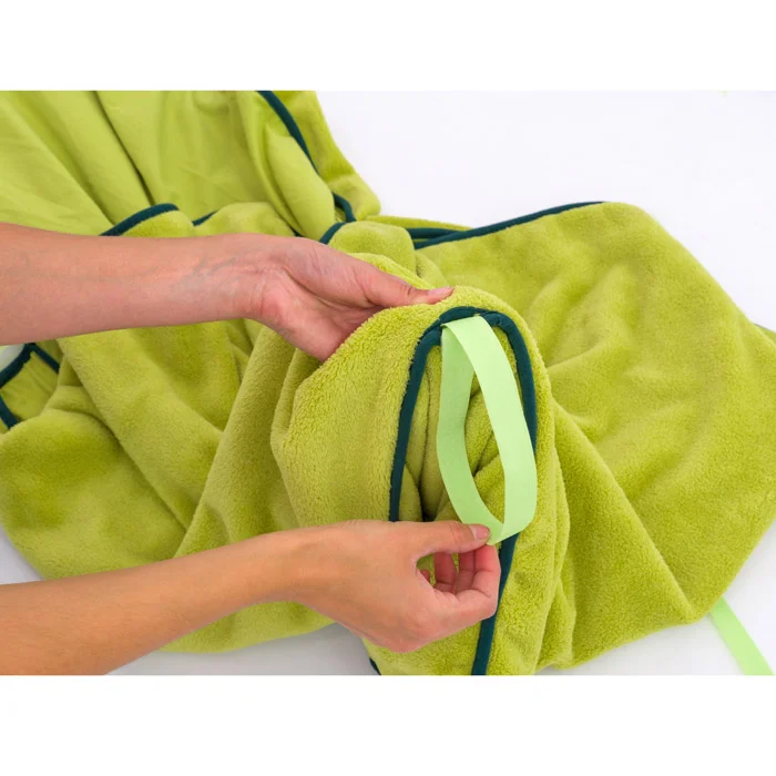 Fleece, Tasche, Beutel, Griff, Trageband