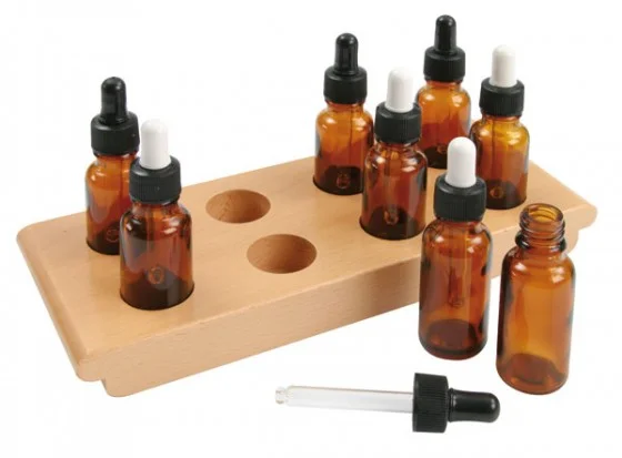 8 Geschmacksgläser mit Pipette