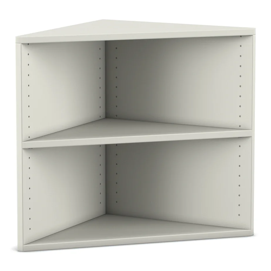 Schrank, Regal, Offenes Fachbrett, Holz? Metall? (unspecified), weiß