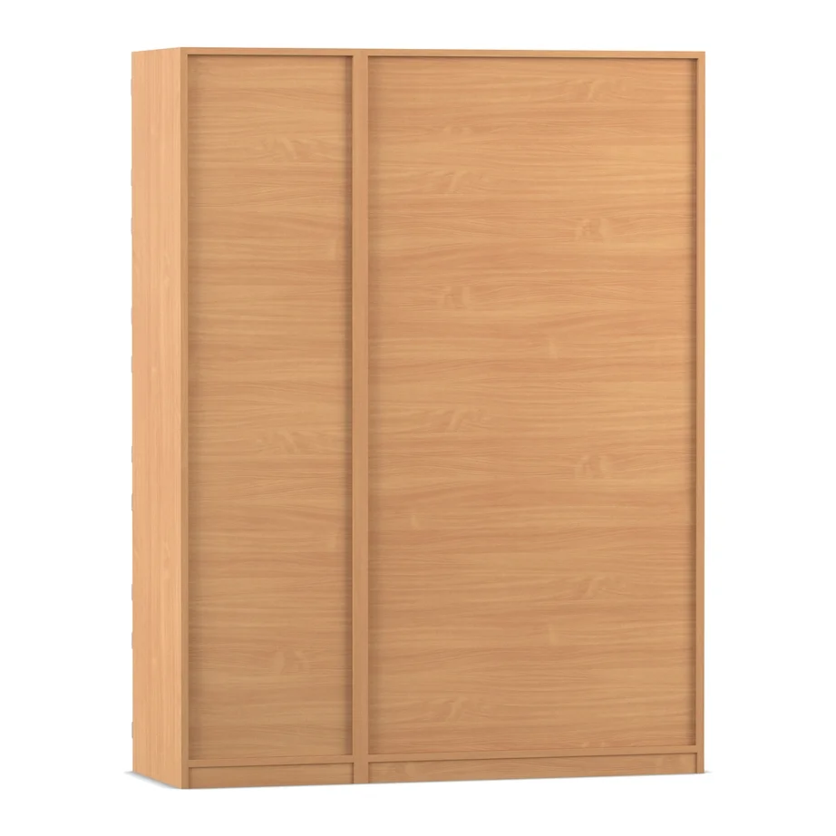 Schrank, Kleiderschrank, Birkenholz, Schiebetür, Holzoberfläche